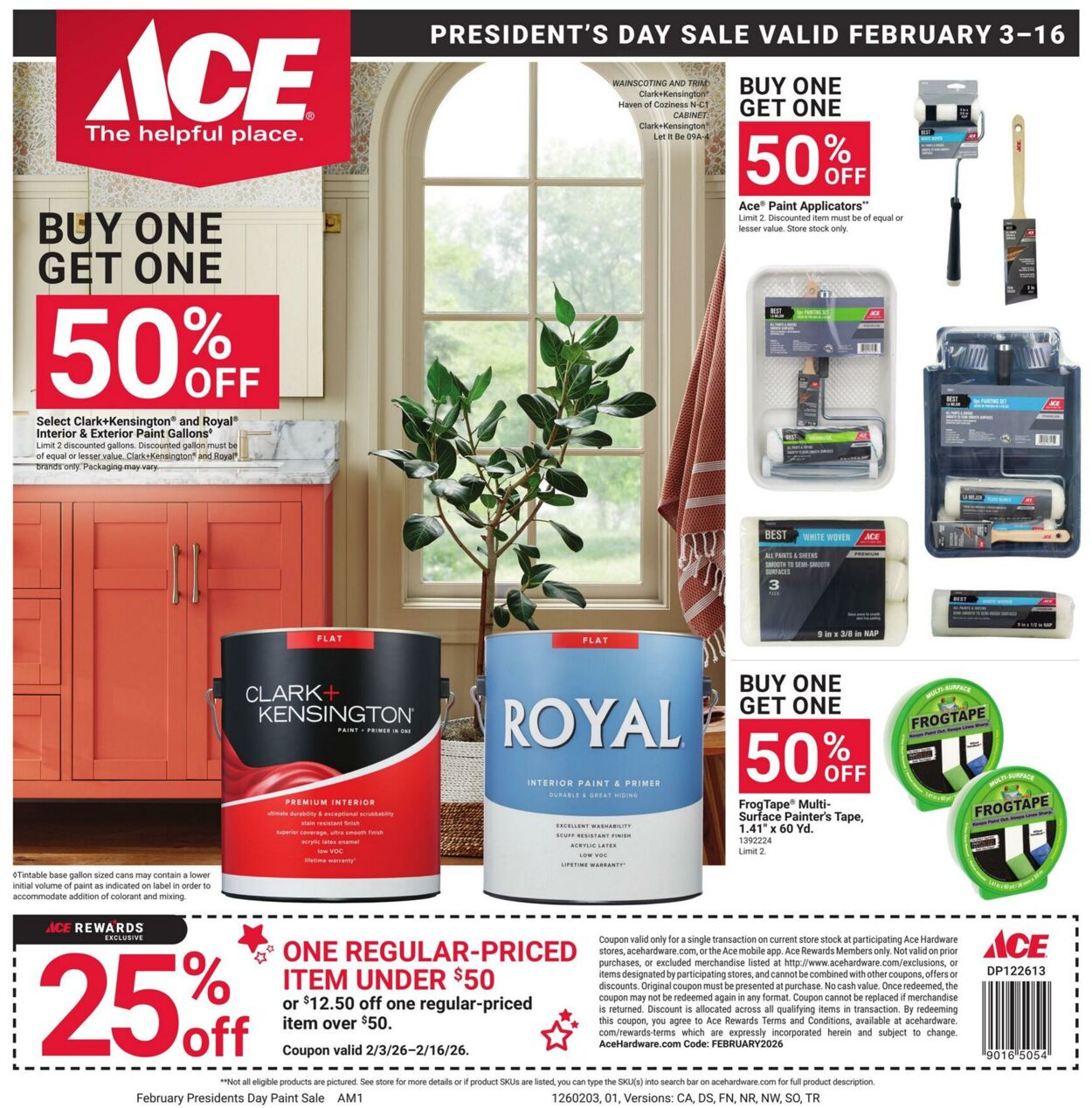 Weekly ad Ace Hardware 02/03/2026 - 02/16/2026