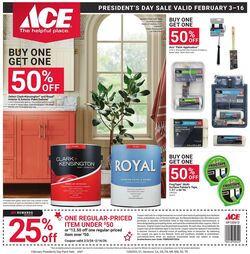 Weekly ad Ace Hardware 04/29/2026 - 05/31/2026