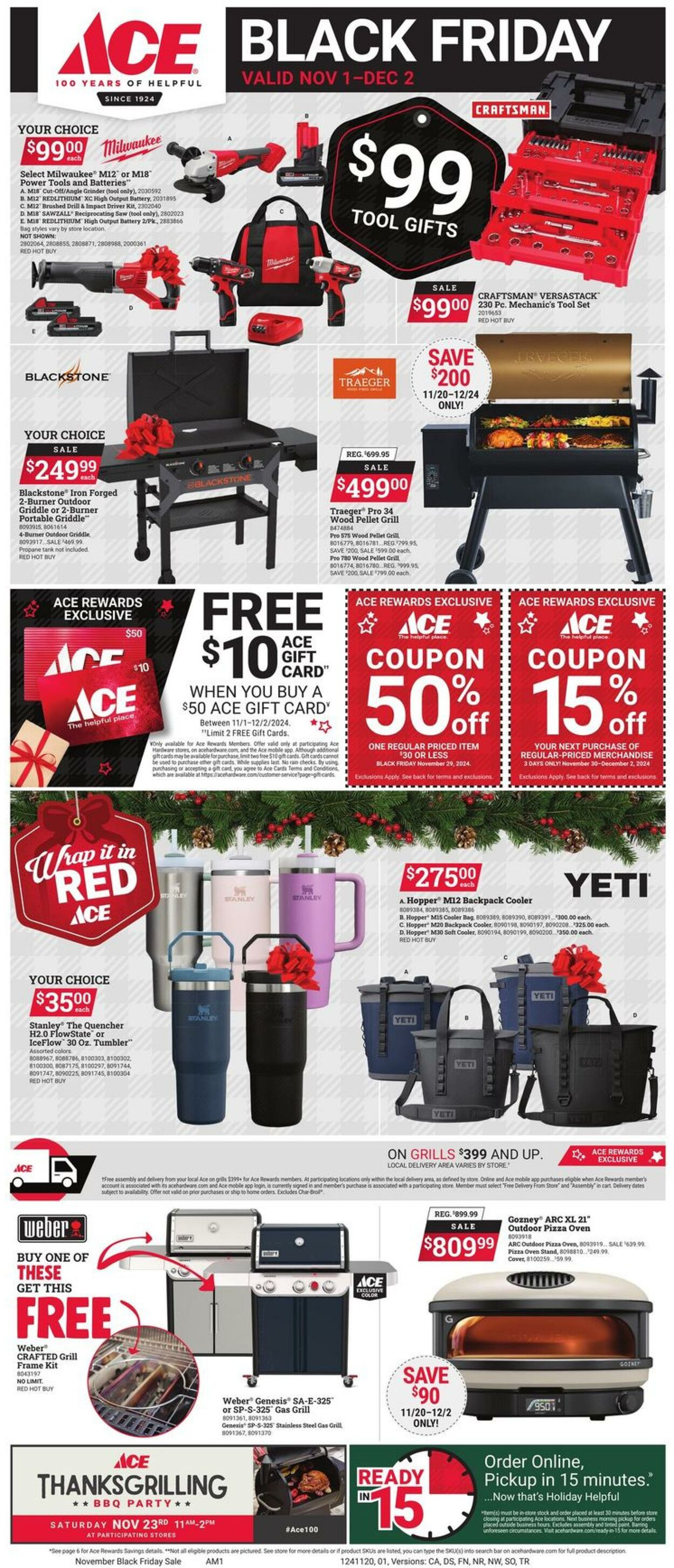 Ace Hardware Promotional weekly ads