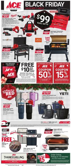 Weekly ad Ace Hardware 10/01/2024 - 10/31/2024