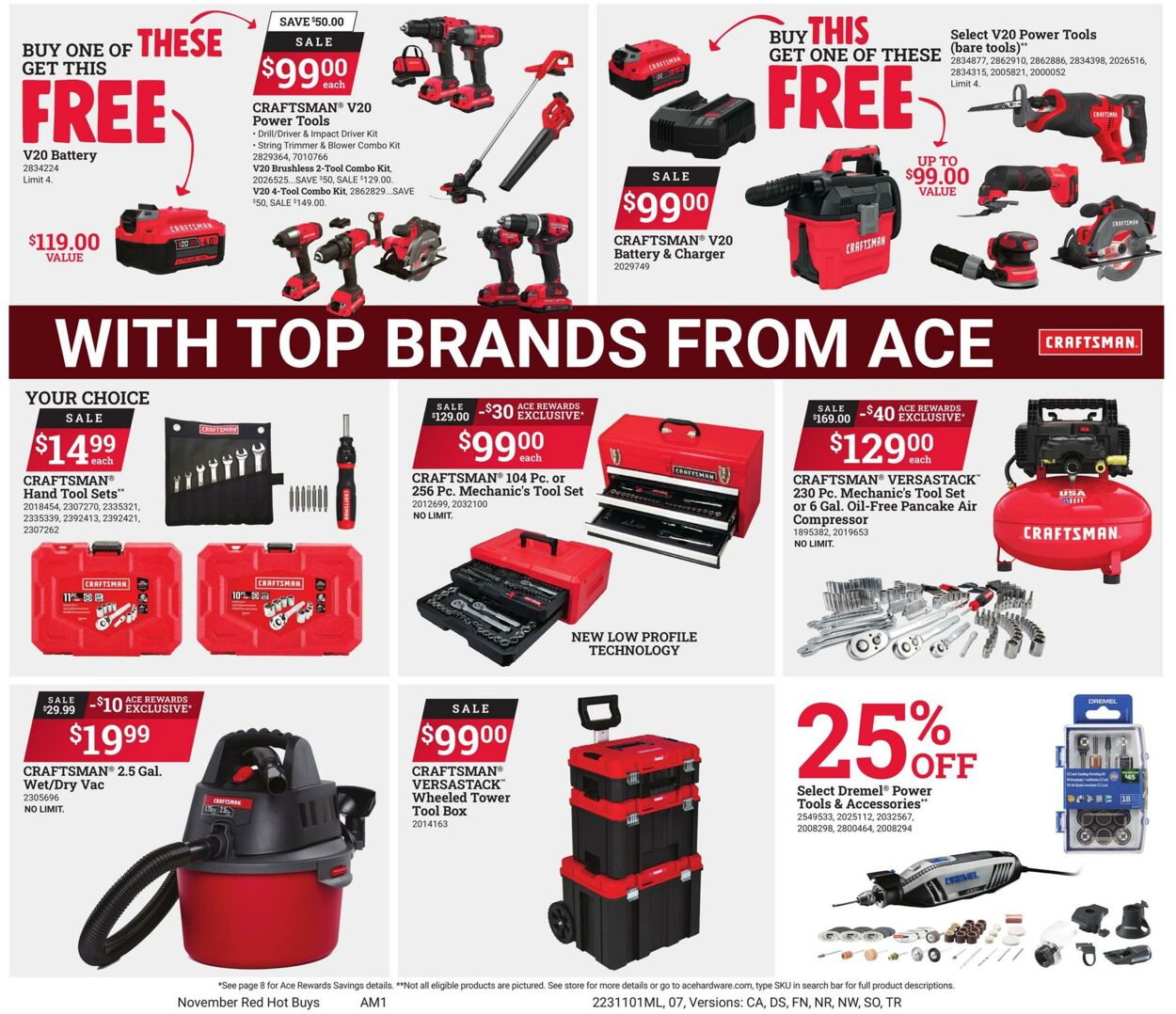 Weekly ad Ace Hardware 11/01/2023 - 11/30/2023