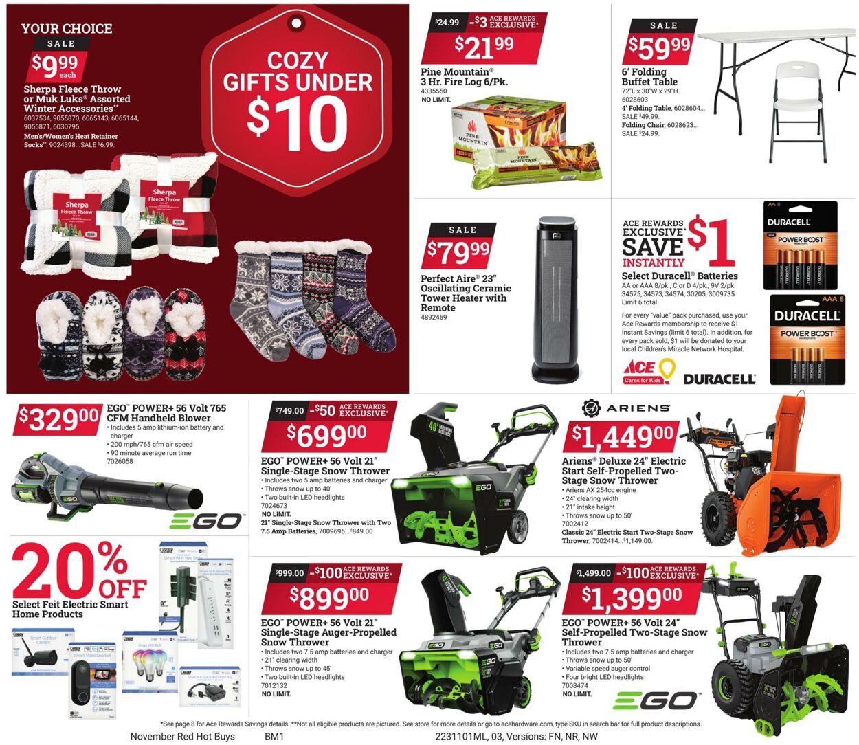 Weekly ad Ace Hardware 11/01/2023 - 11/30/2023