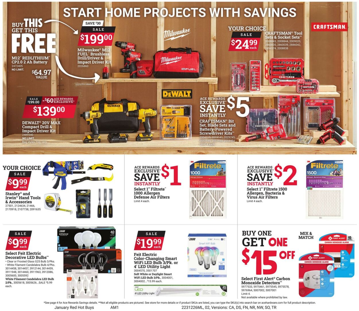 Weekly ad Ace Hardware 12/26/2023 - 01/31/2024