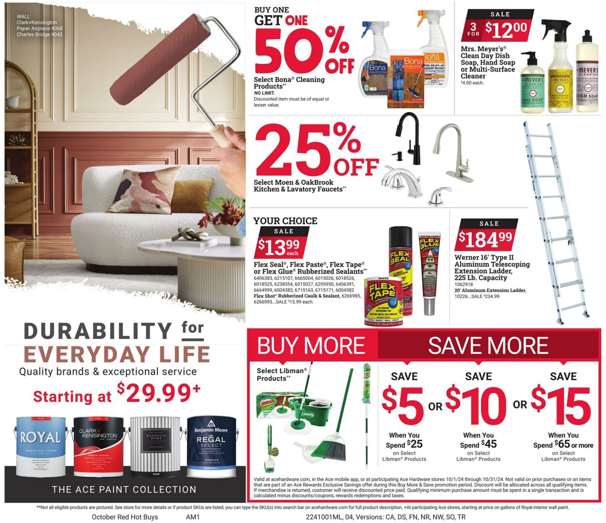 Weekly ad Ace Hardware 10/01/2024 - 10/31/2024