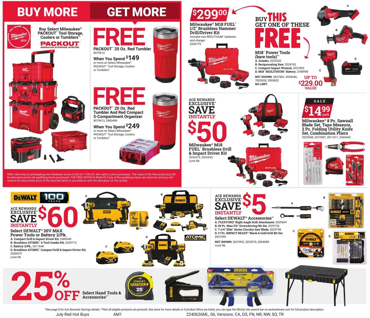 Weekly ad Ace Hardware 06/26/2024 - 07/30/2024