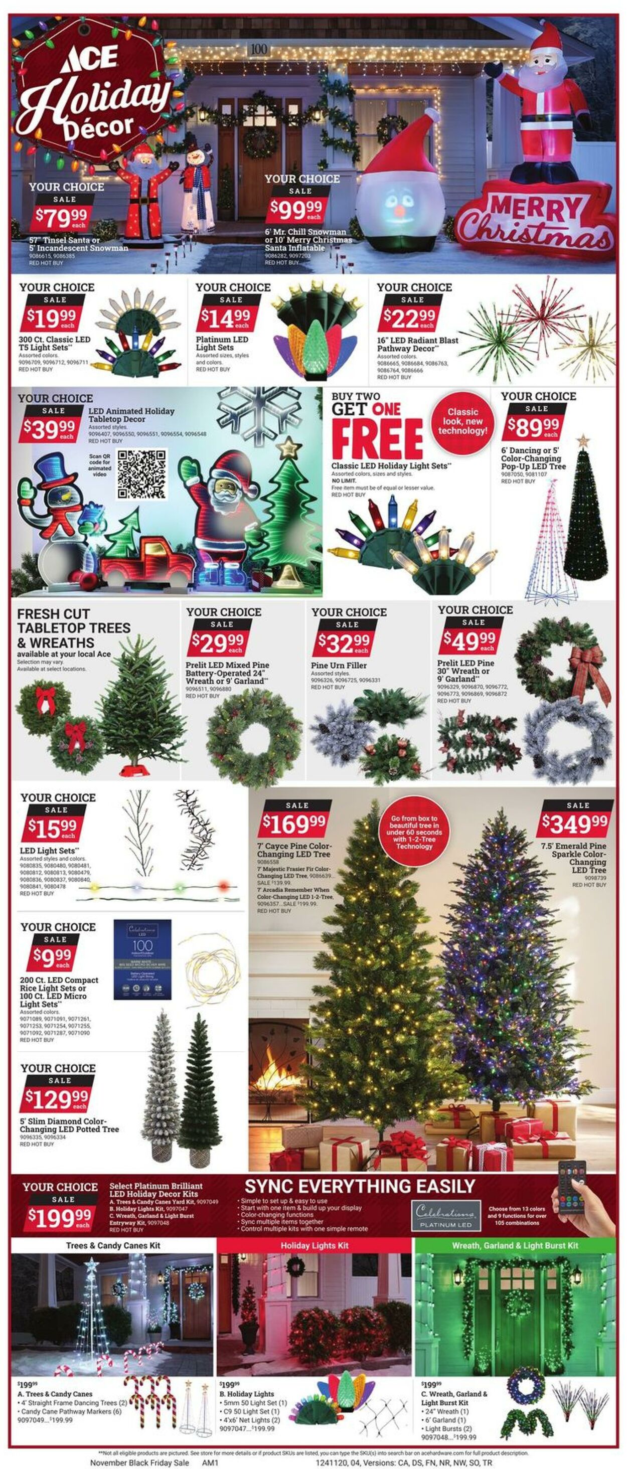 Weekly ad Ace Hardware 11/01/2024 - 12/02/2024