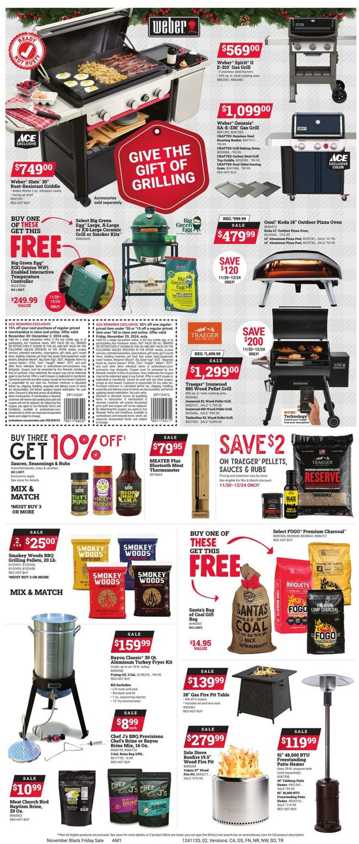 Weekly ad Ace Hardware 11/01/2024 - 12/02/2024