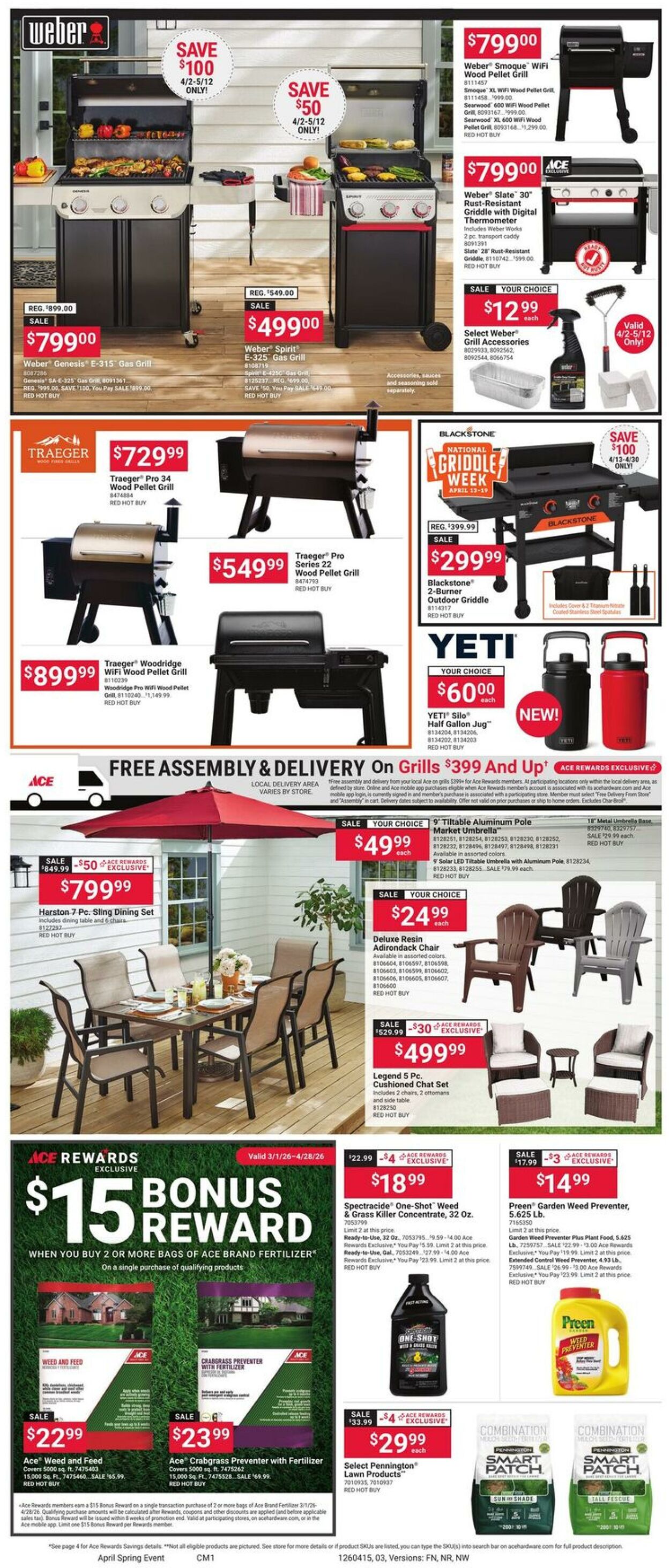Weekly ad Ace Hardware 04/15/2026 - 04/28/2026