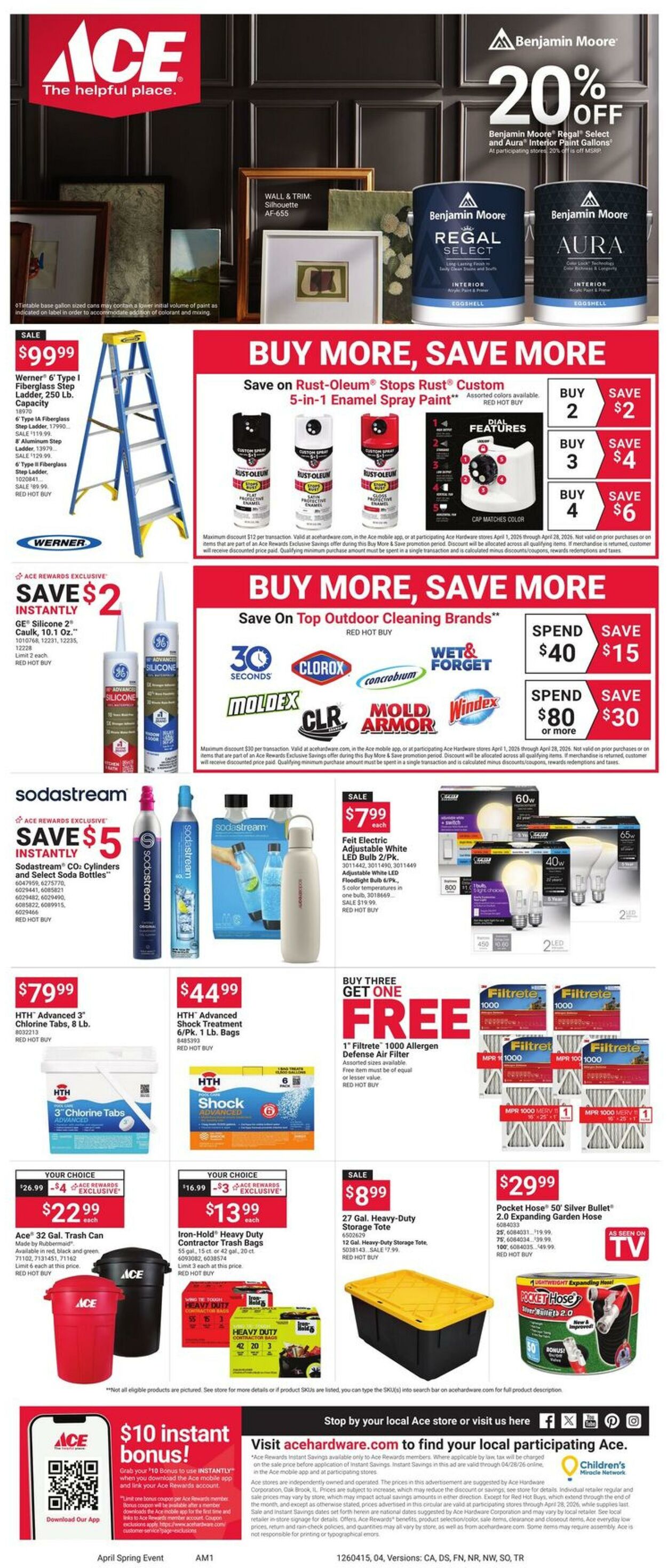 Weekly ad Ace Hardware 04/15/2026 - 04/28/2026