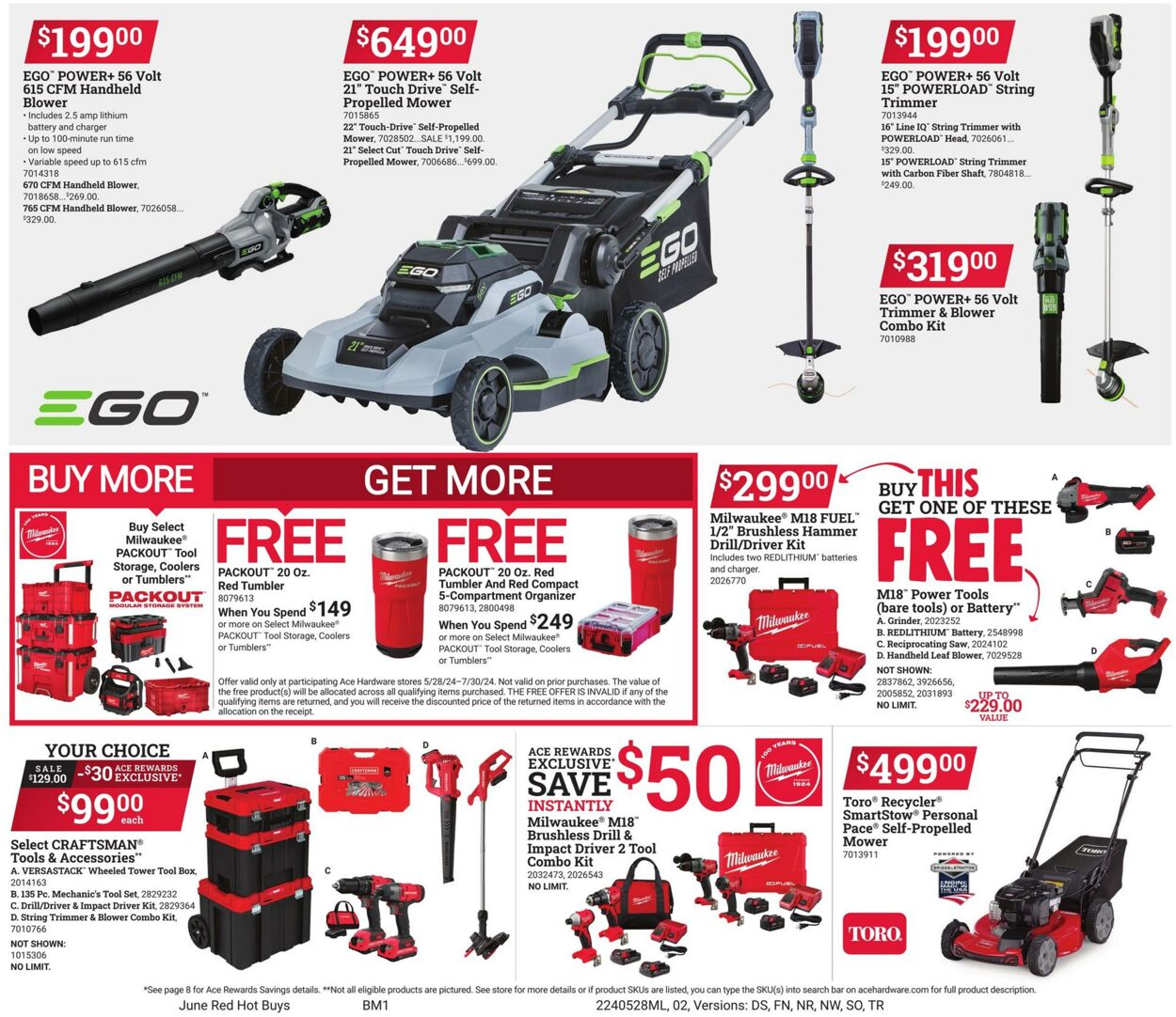 Weekly ad Ace Hardware 05/28/2024 - 06/25/2024