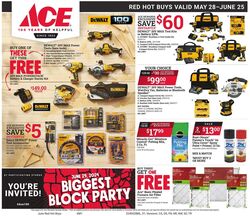 Weekly ad Ace Hardware 06/05/2024 - 06/17/2024