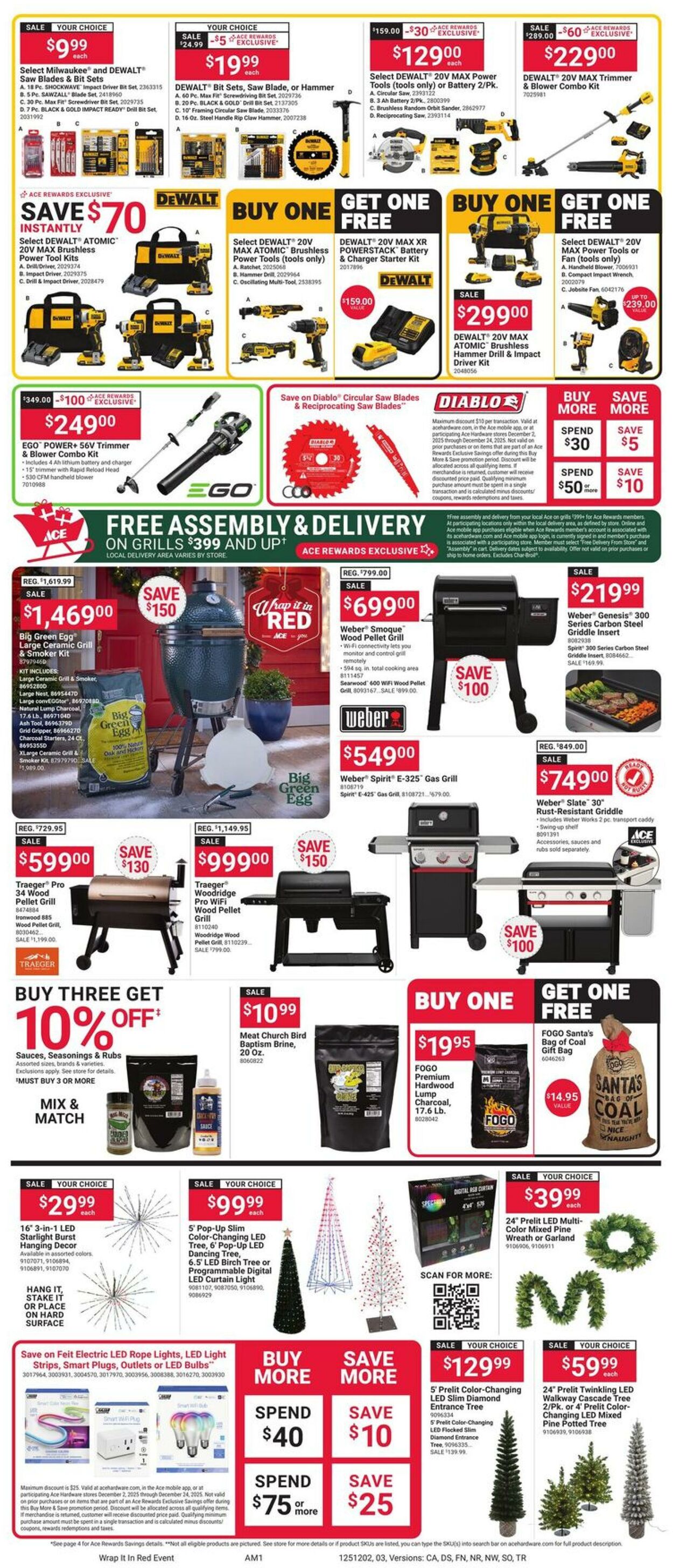 Weekly ad Ace Hardware 12/02/2025 - 12/24/2025