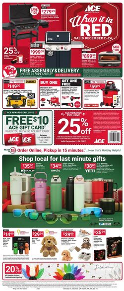 Weekly ad Ace Hardware 04/29/2026 - 05/31/2026
