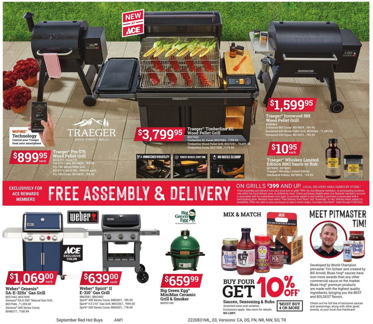 Weekly ad Ace Hardware 08/31/2022 - 09/30/2022