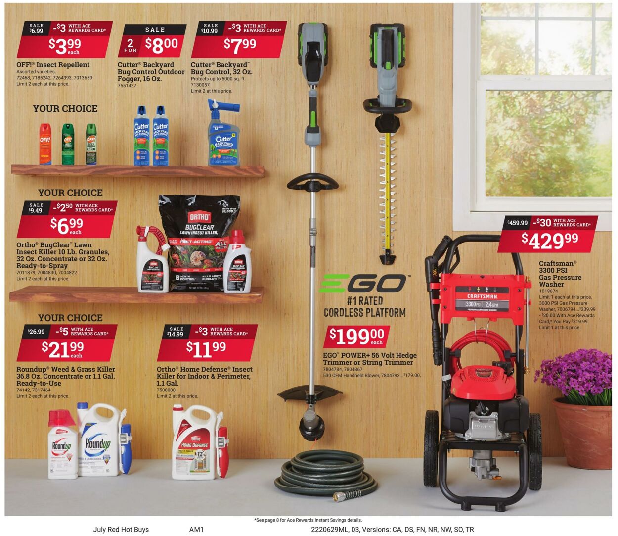 Weekly ad Ace Hardware 06/29/2022 - 07/31/2022