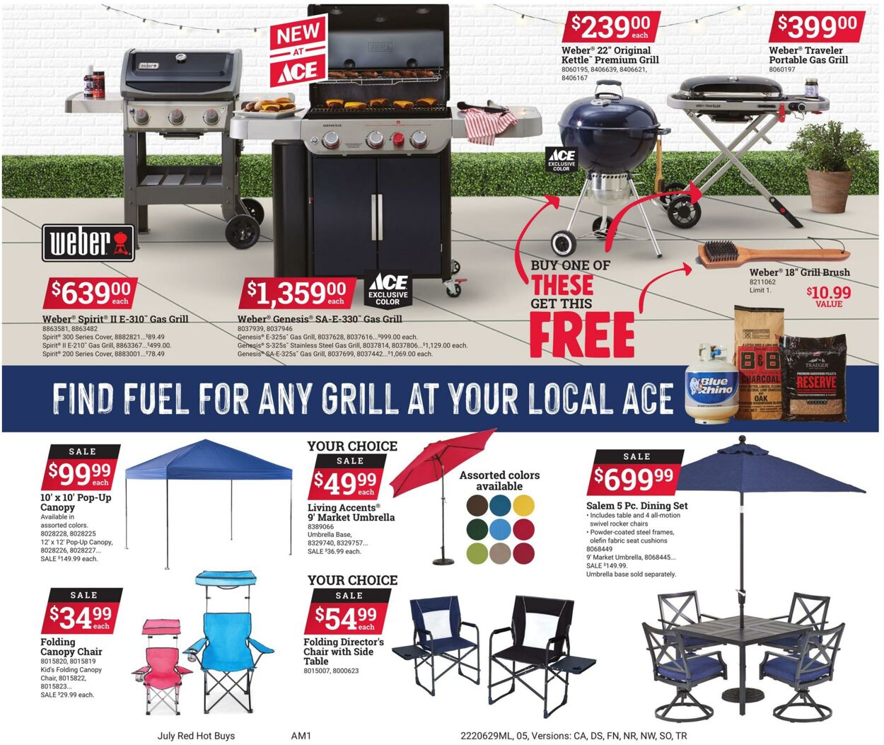 Weekly ad Ace Hardware 06/29/2022 - 07/31/2022