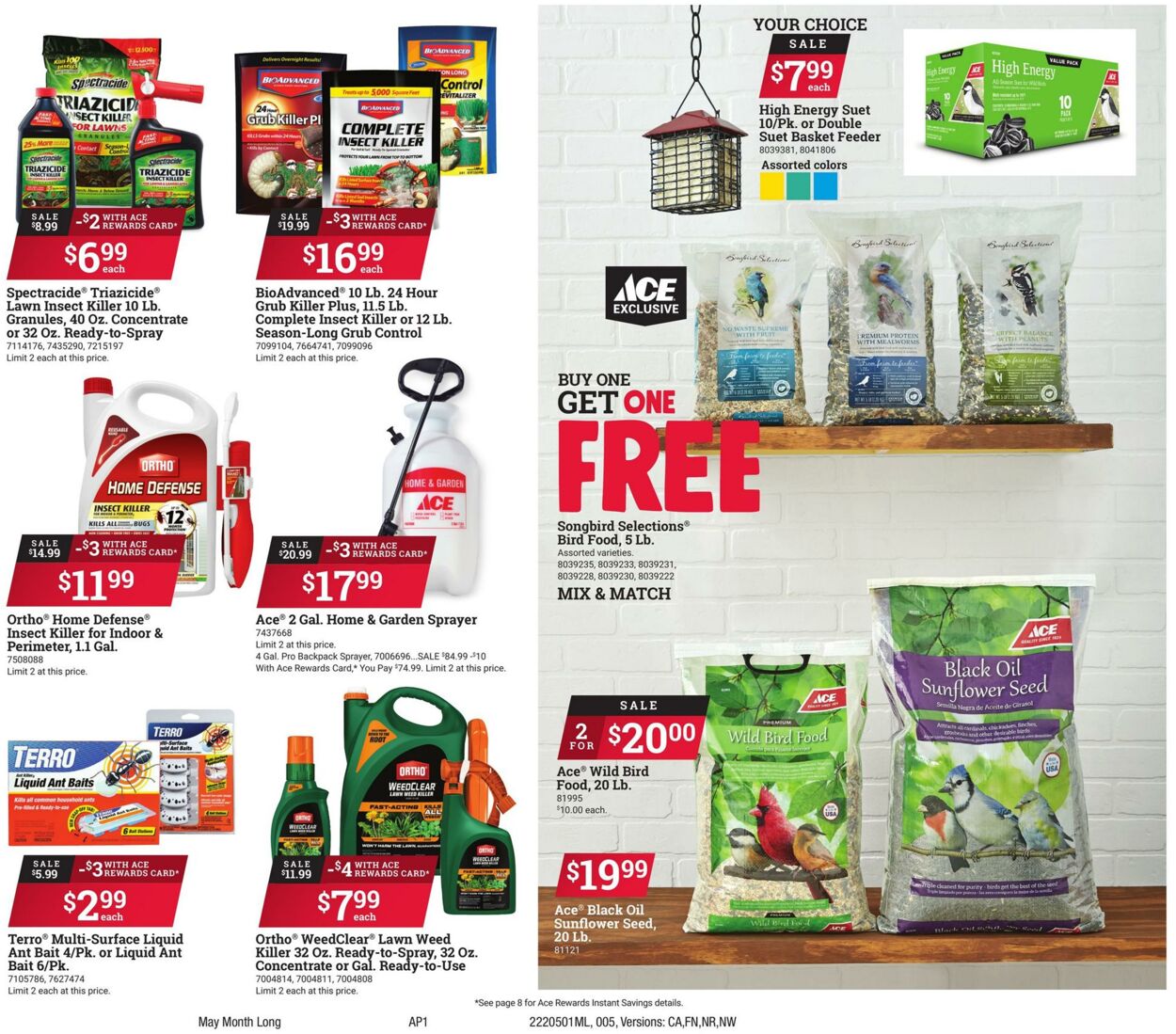 Weekly ad Ace Hardware 05/01/2022 - 05/31/2022