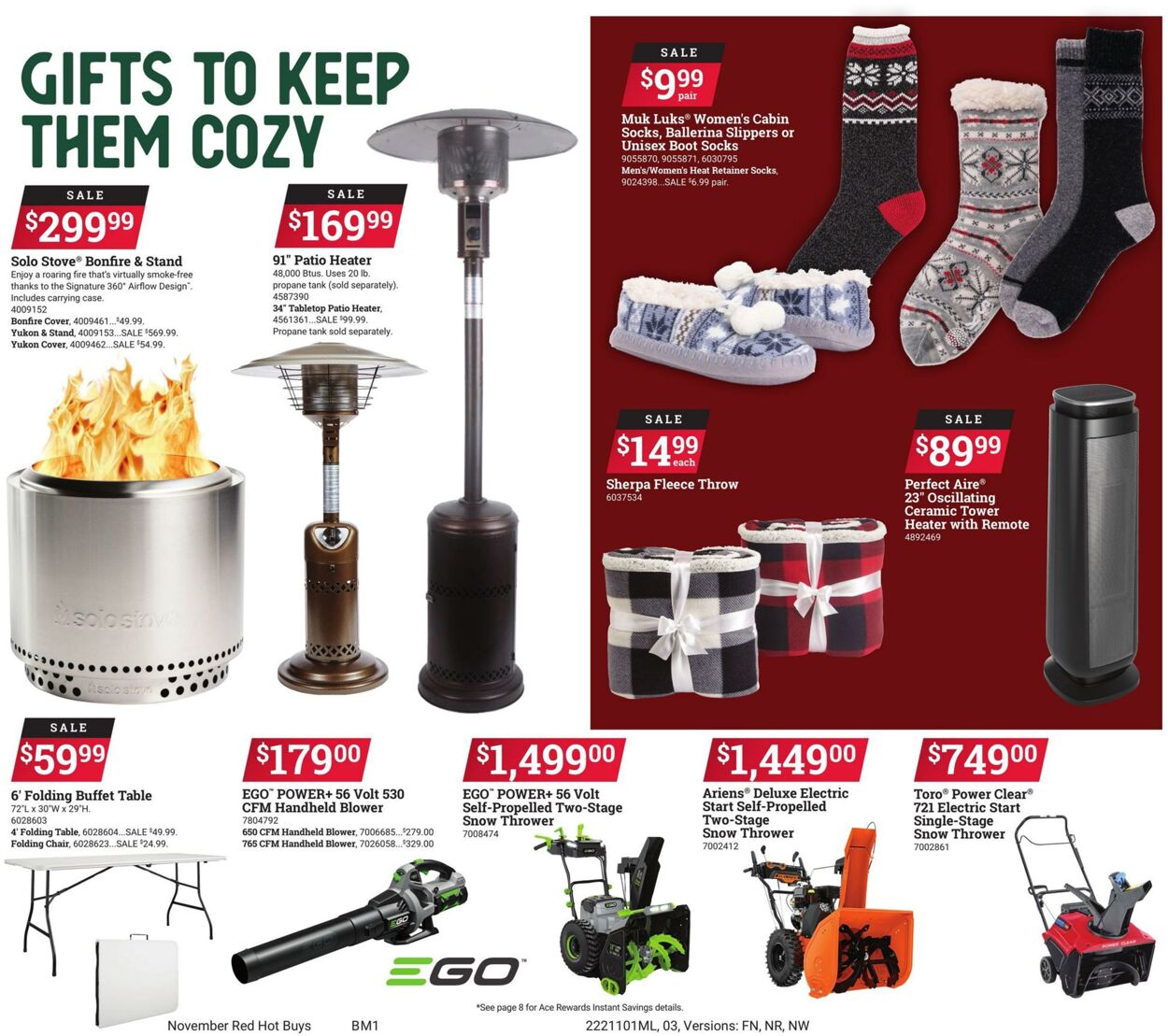 Weekly ad Ace Hardware 11/01/2022 - 11/30/2022