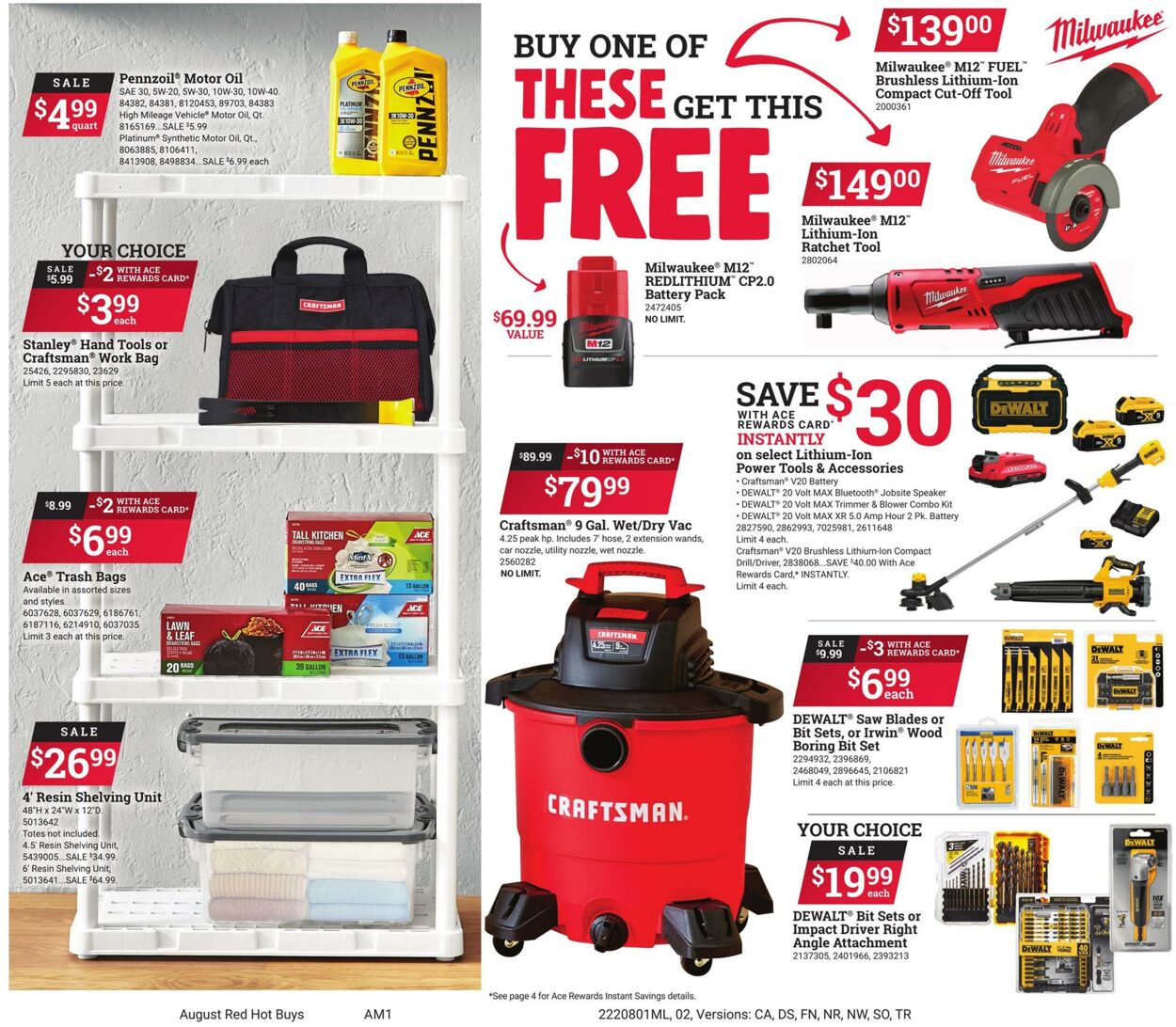 Weekly ad Ace Hardware 08/05/2022 - 08/07/2022