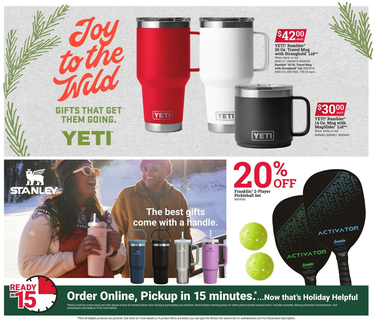 Weekly ad Ace Hardware 12/03/2024 - 12/24/2024