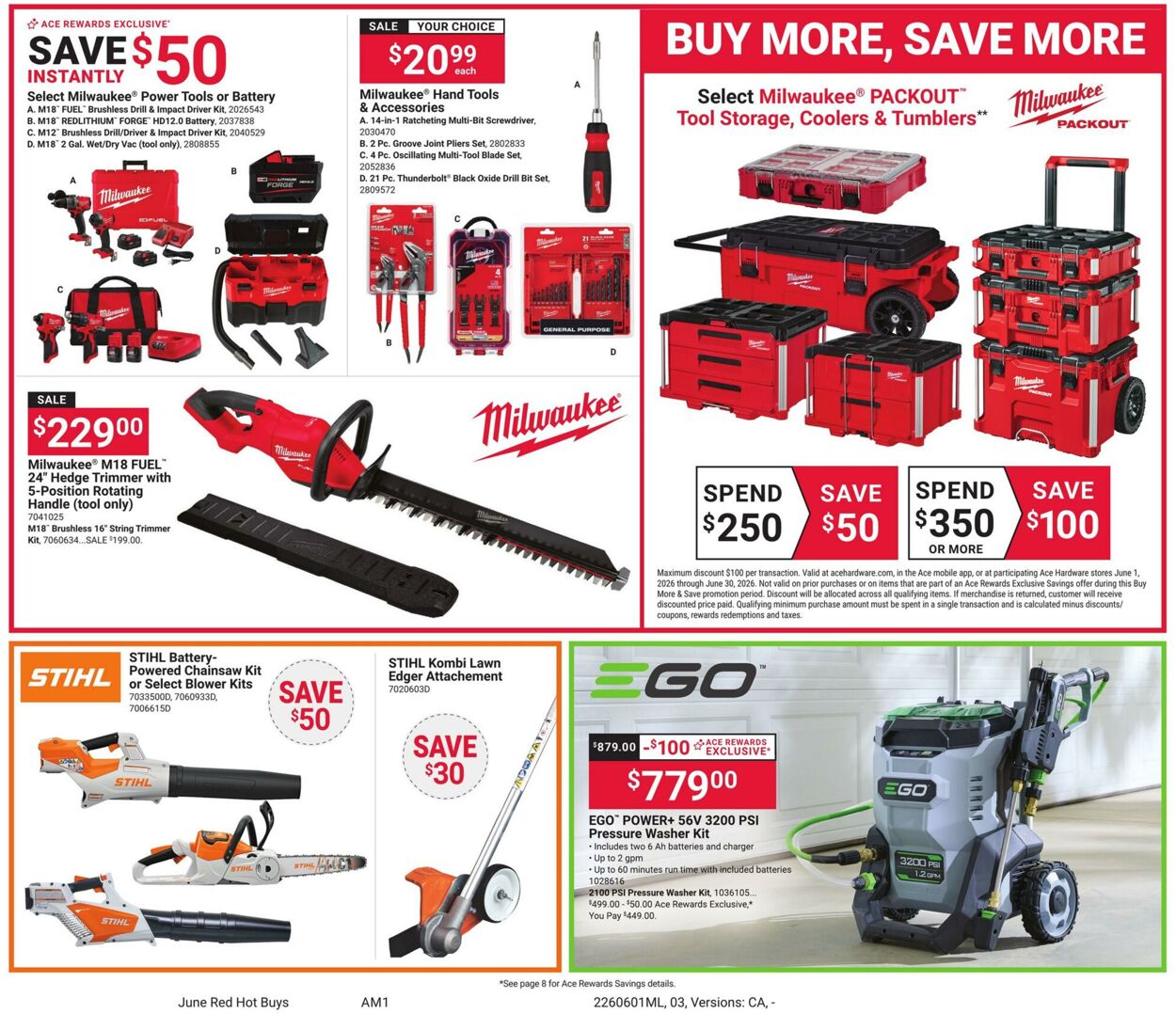 Weekly ad Ace Hardware 06/01/2026 - 06/30/2026