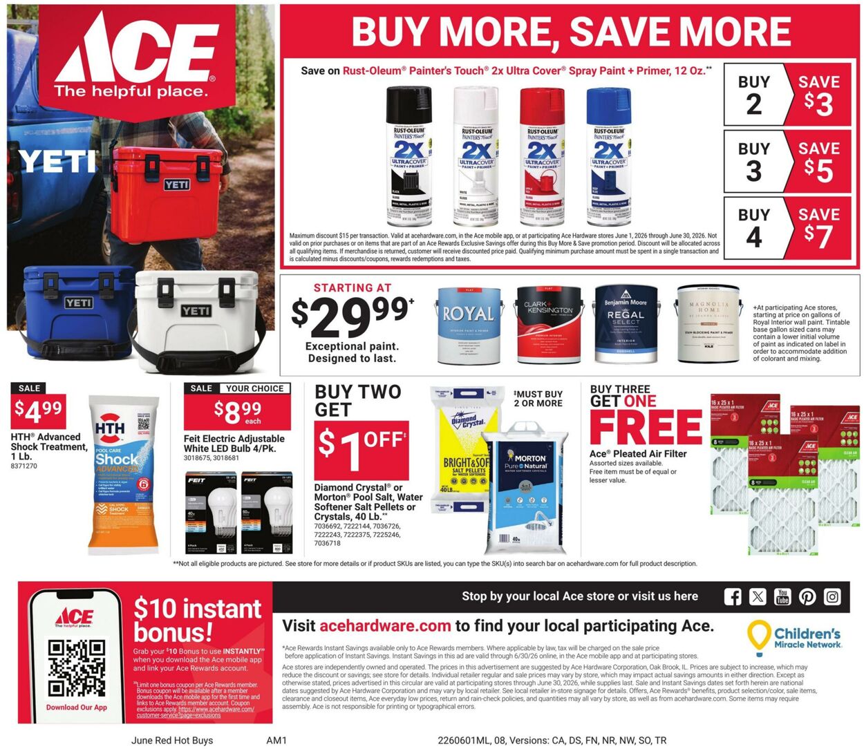 Weekly ad Ace Hardware 06/01/2026 - 06/30/2026