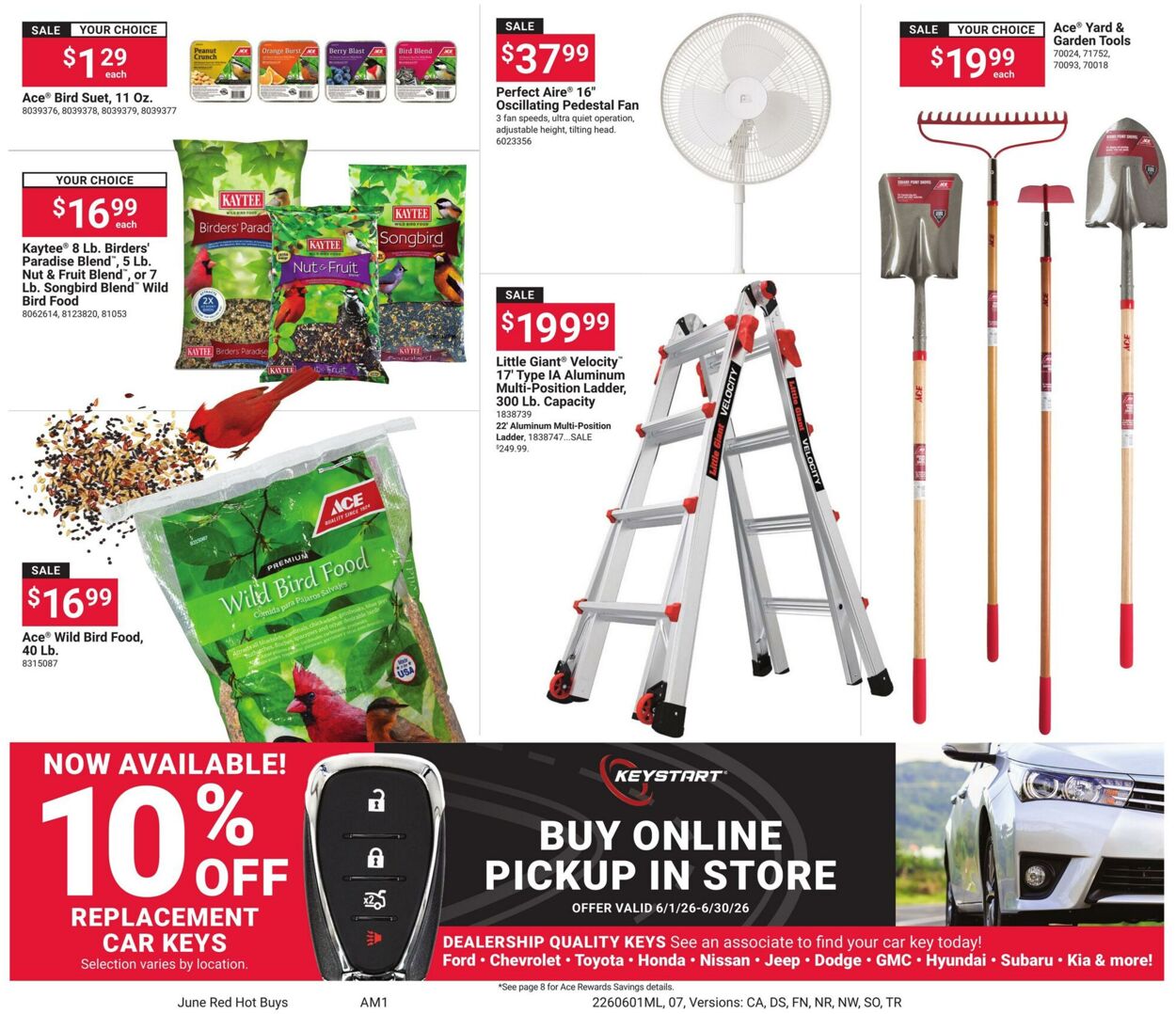 Weekly ad Ace Hardware 06/01/2026 - 06/30/2026