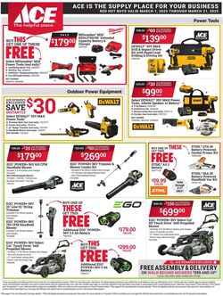 Weekly ad Ace Hardware 03/01/2025 - 03/31/2025