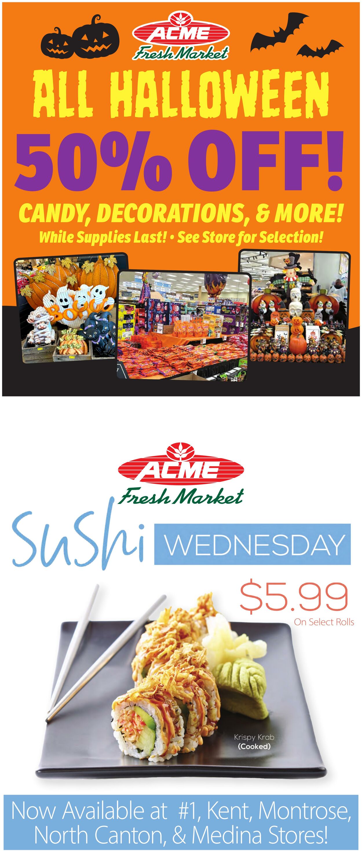 Weekly ad ACME Fresh Market 10/30/2025 - 11/05/2025