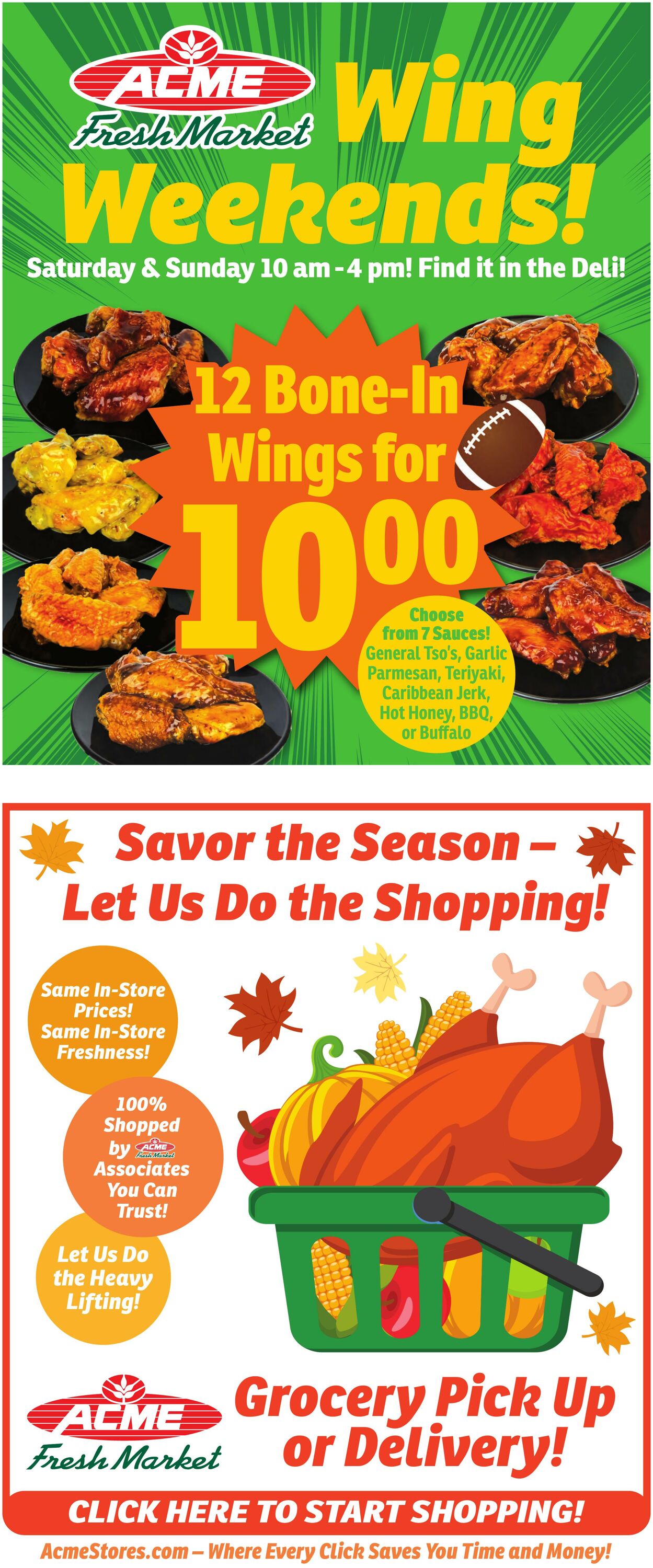 Weekly ad ACME Fresh Market 10/30/2025 - 11/05/2025