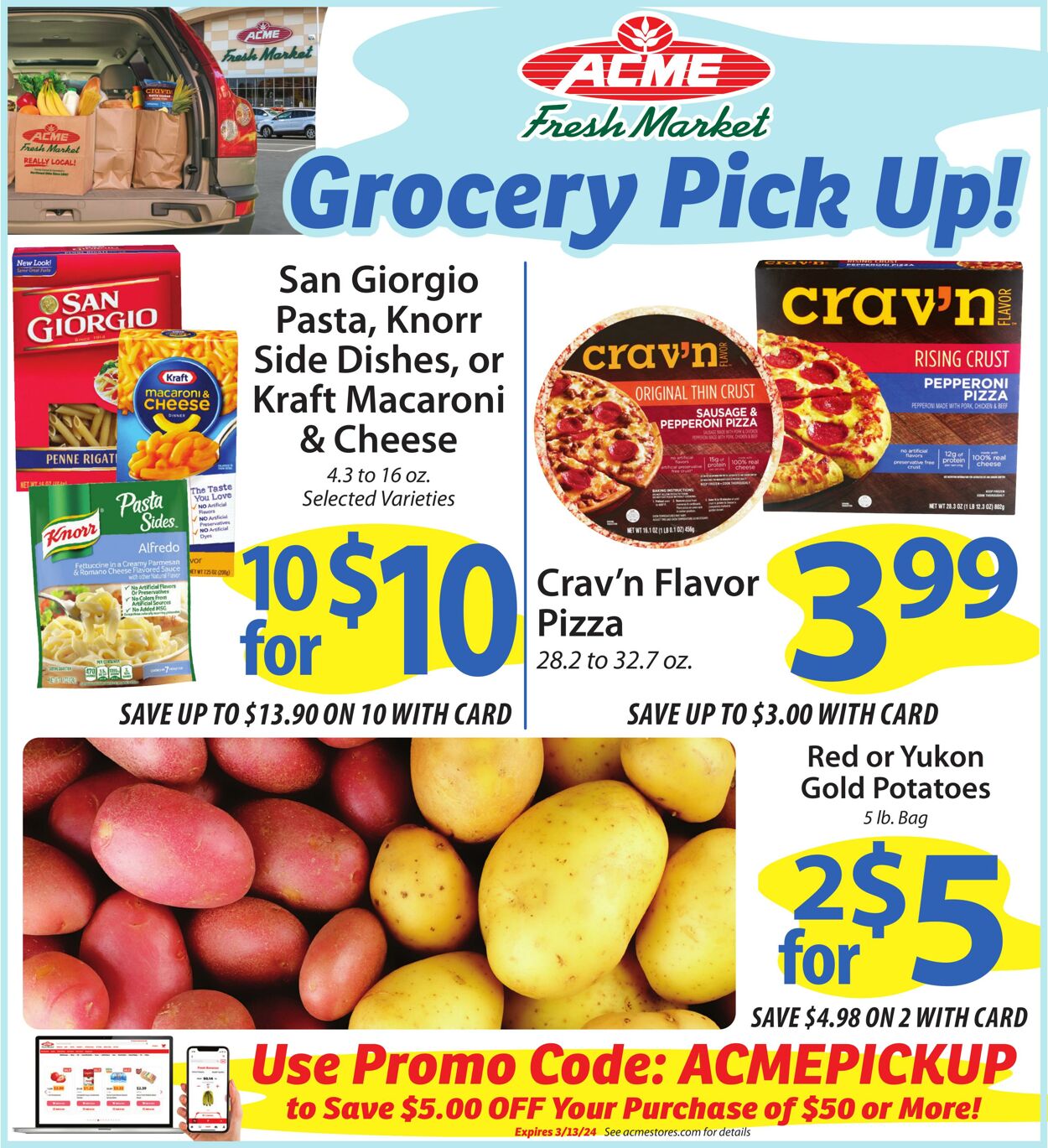 Weekly ad ACME Fresh Market 03/07/2024 - 03/13/2024