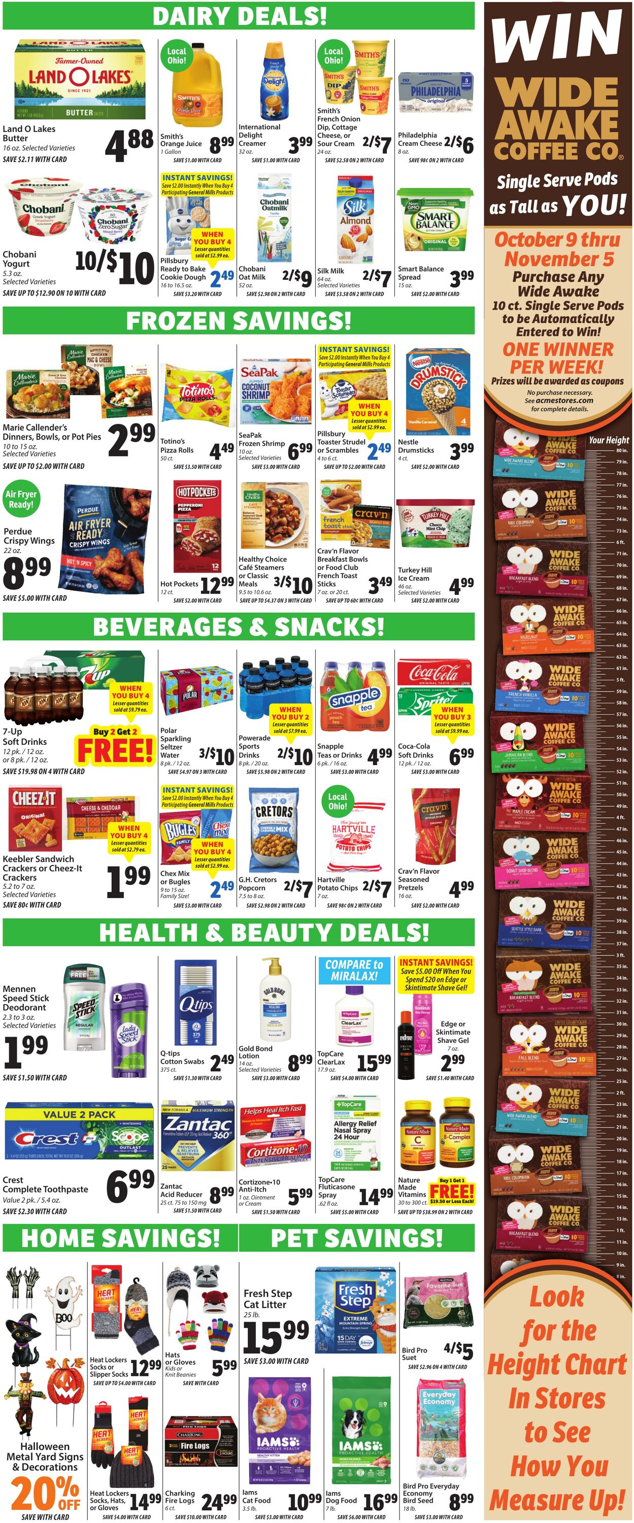 Weekly ad ACME Fresh Market 10/09/2025 - 10/15/2025