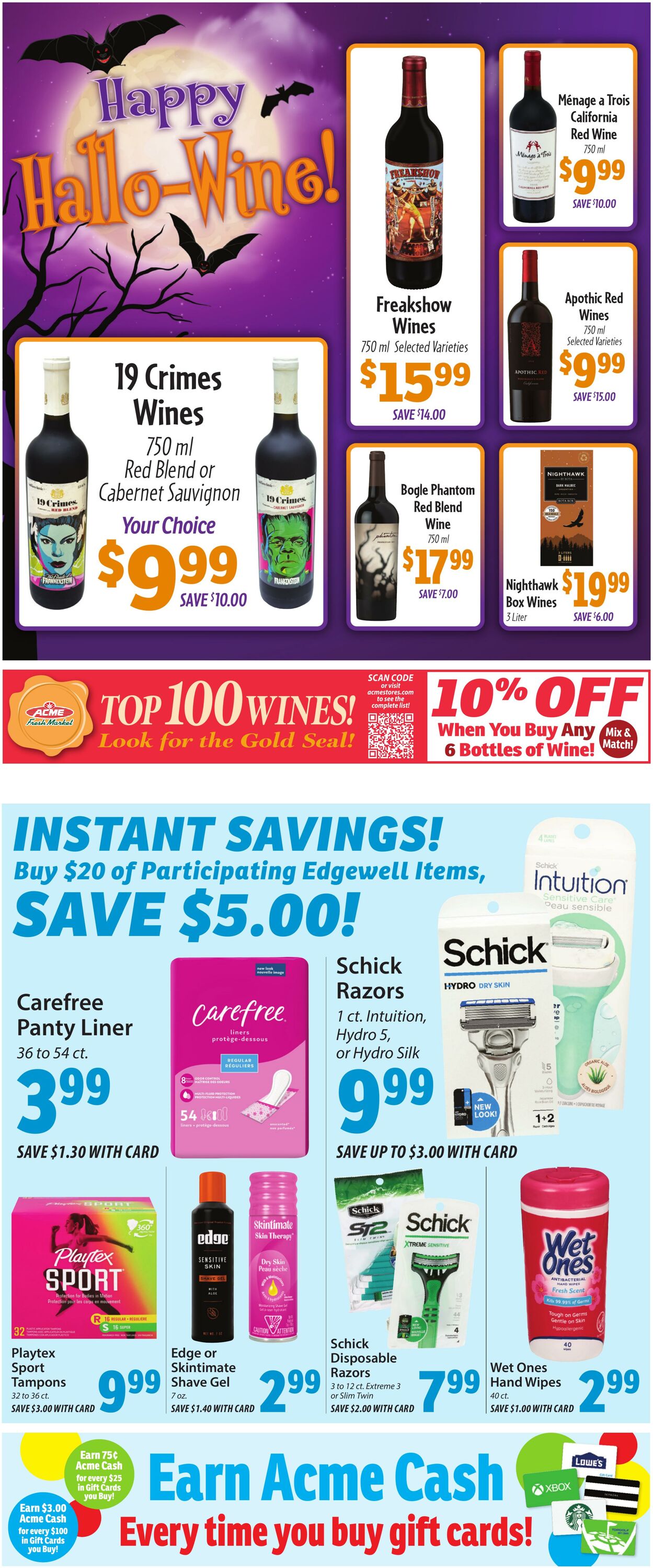 Weekly ad ACME Fresh Market 10/09/2025 - 10/15/2025