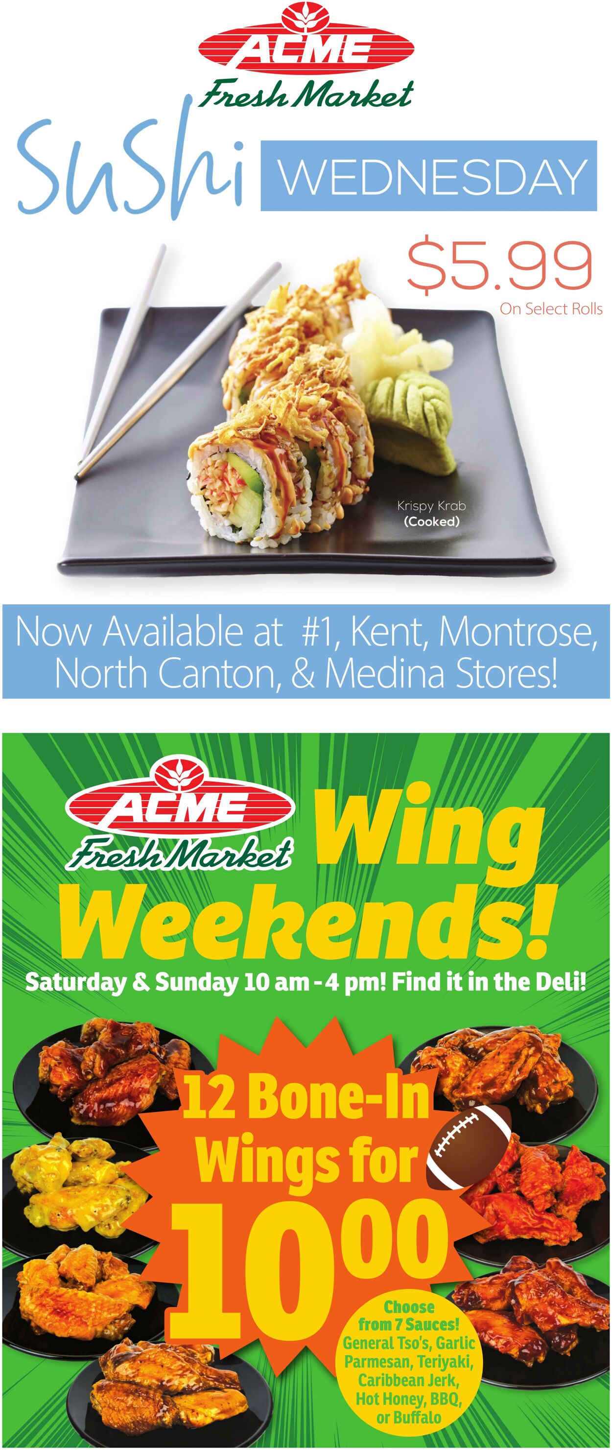 Weekly ad ACME Fresh Market 10/09/2025 - 10/15/2025