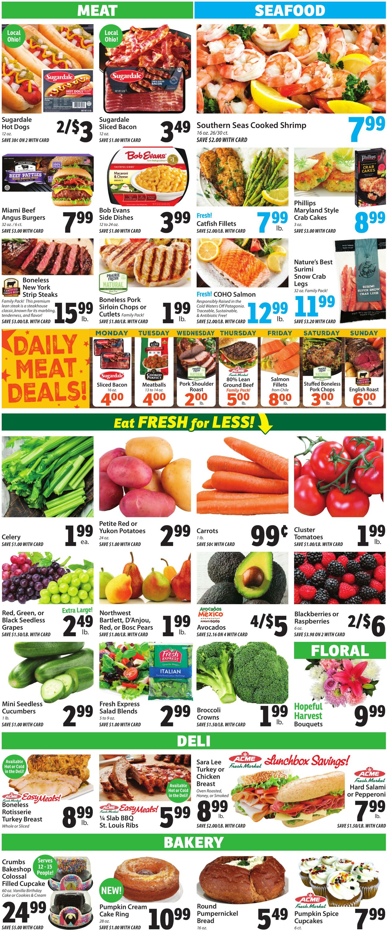 Weekly ad ACME Fresh Market 10/09/2025 - 10/15/2025