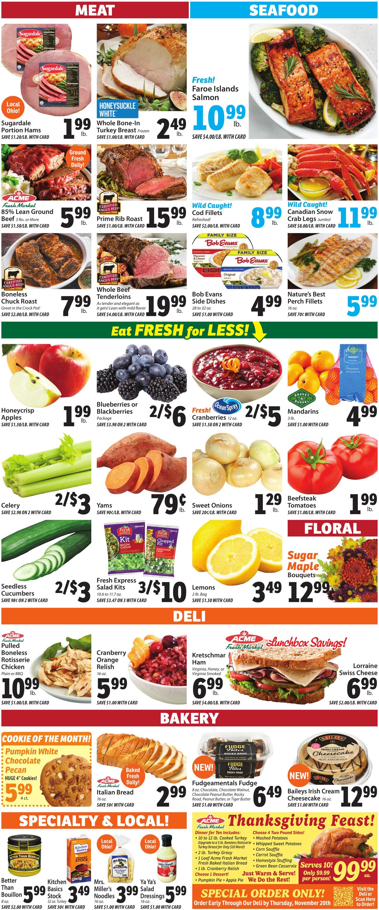 Weekly ad ACME Fresh Market 11/13/2025 - 11/19/2025