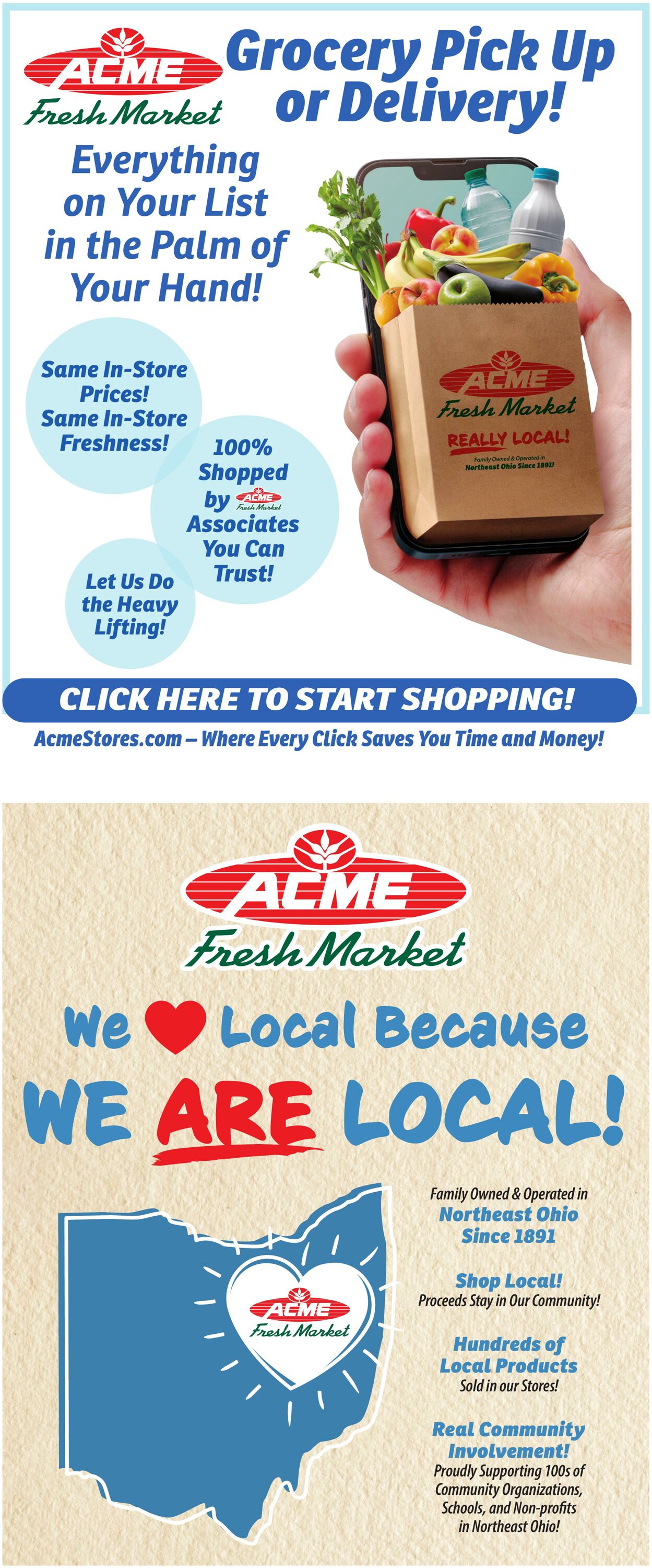 Weekly ad ACME Fresh Market 10/02/2025 - 10/08/2025