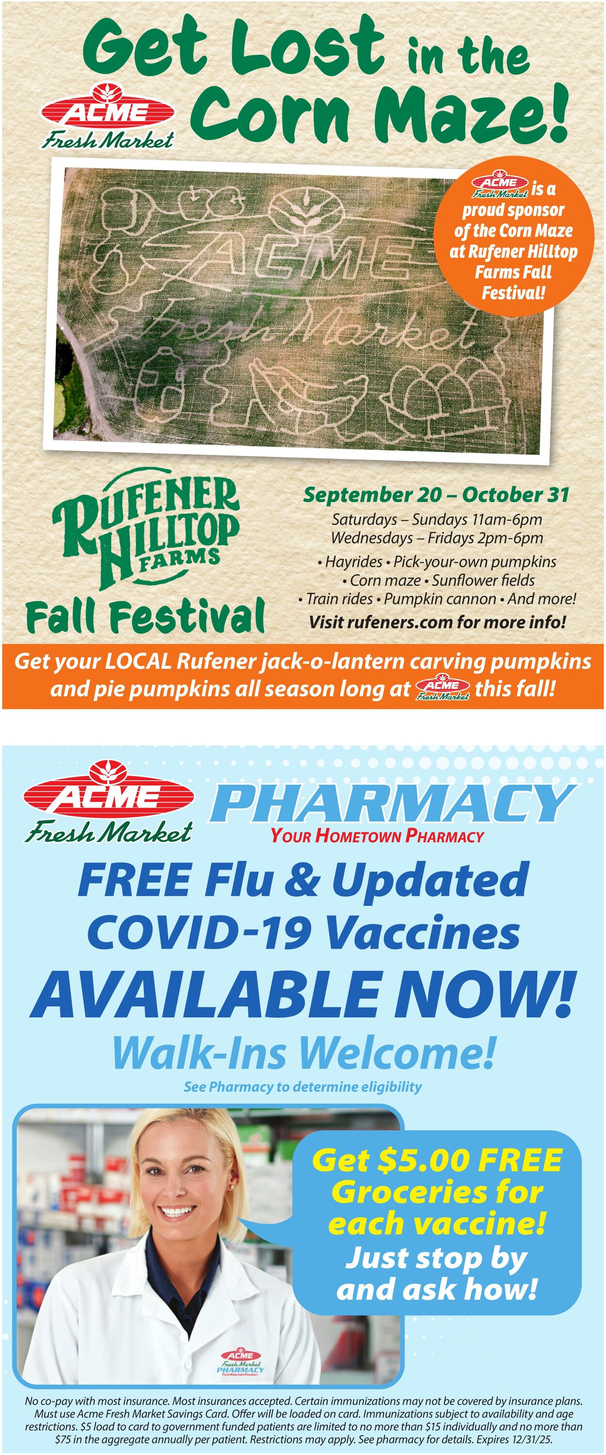 Weekly ad ACME Fresh Market 10/02/2025 - 10/08/2025