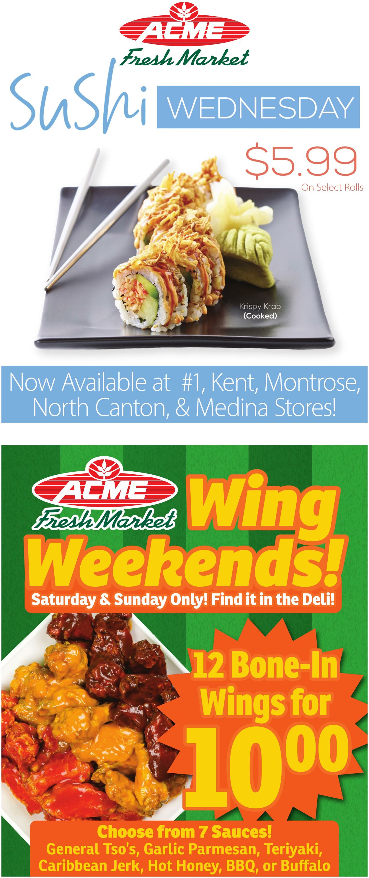 Weekly ad ACME Fresh Market 10/02/2025 - 10/08/2025