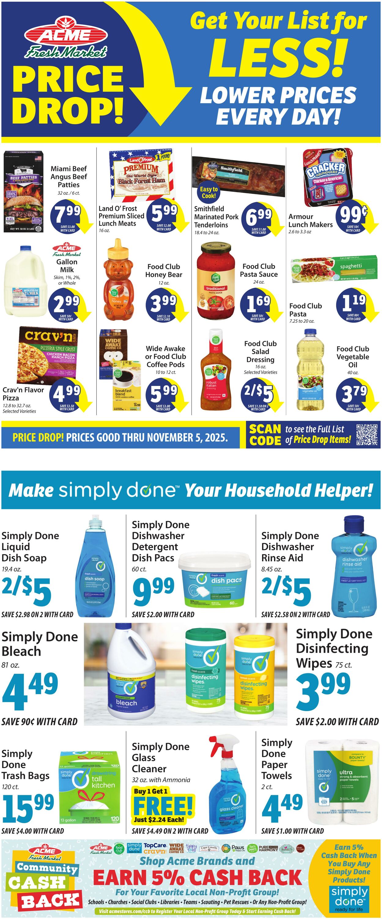 Weekly ad ACME Fresh Market 10/02/2025 - 10/08/2025
