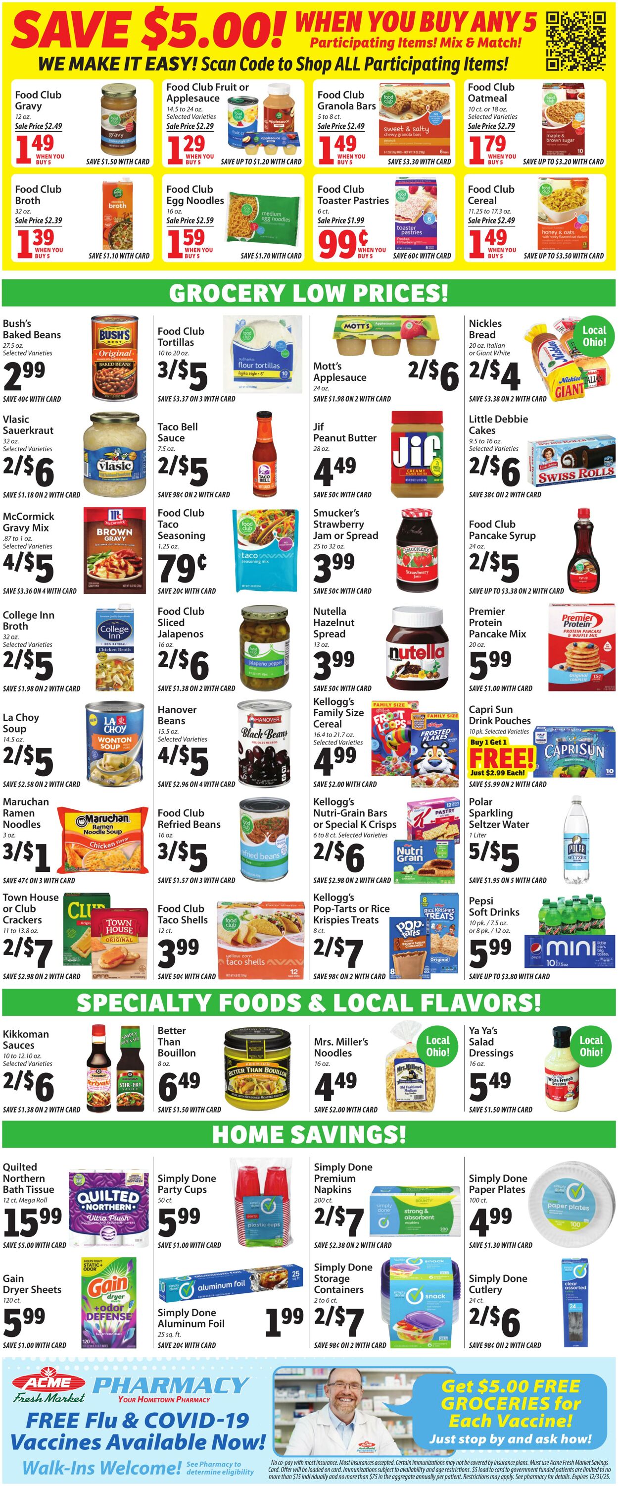 Weekly ad ACME Fresh Market 10/02/2025 - 10/08/2025