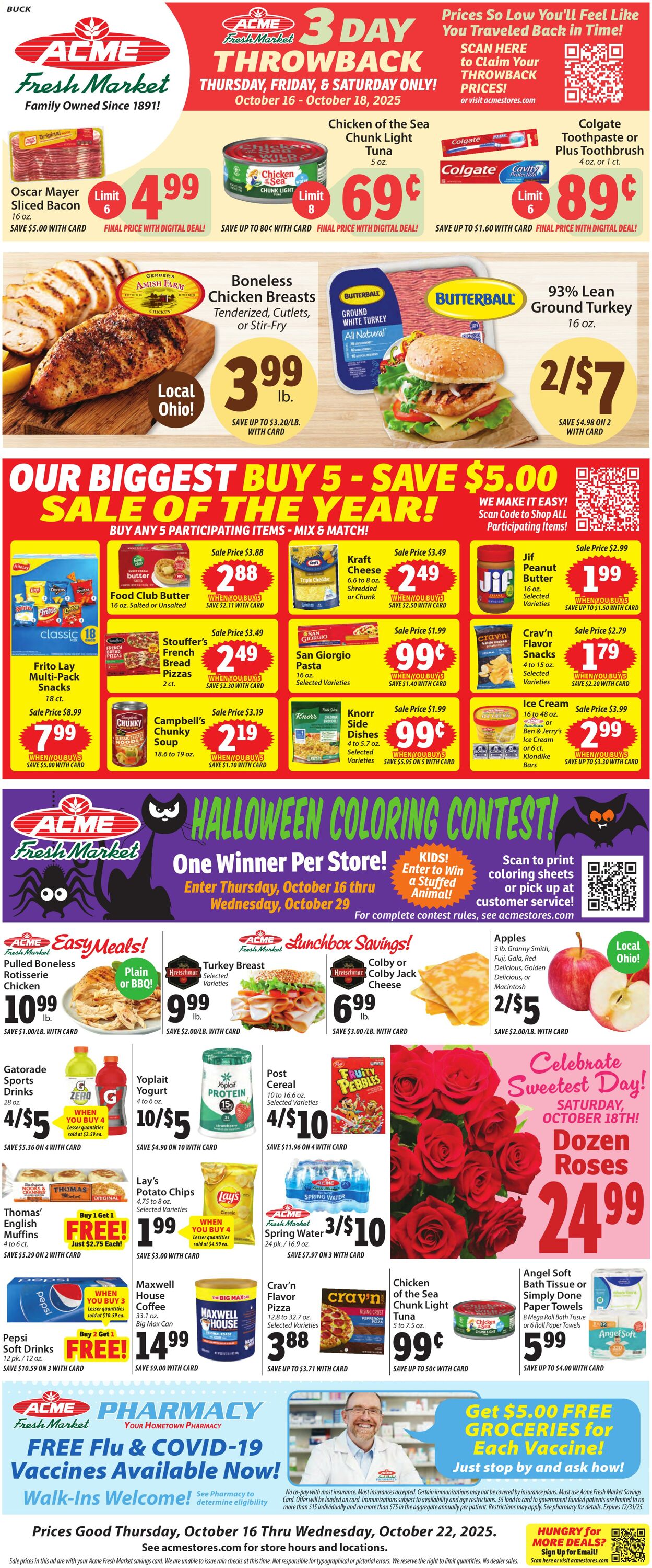 Weekly ad ACME Fresh Market 10/16/2025 - 10/22/2025