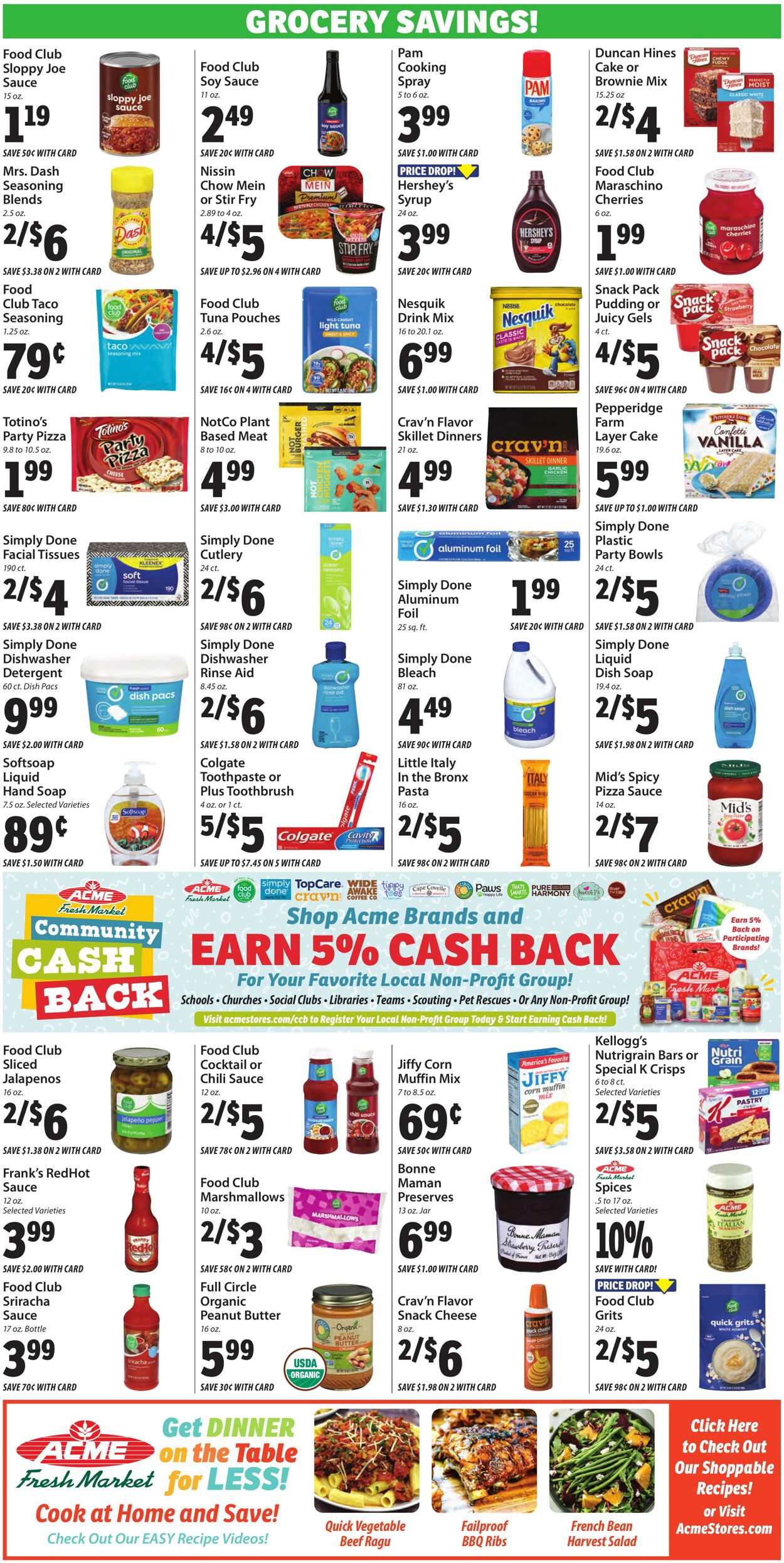 Weekly ad ACME Fresh Market 10/16/2025 - 10/22/2025