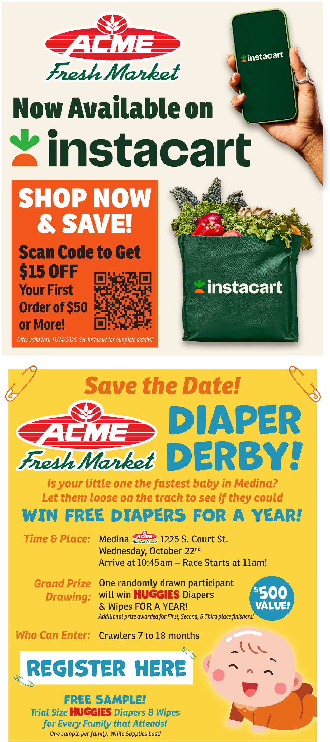 Weekly ad ACME Fresh Market 10/16/2025 - 10/22/2025