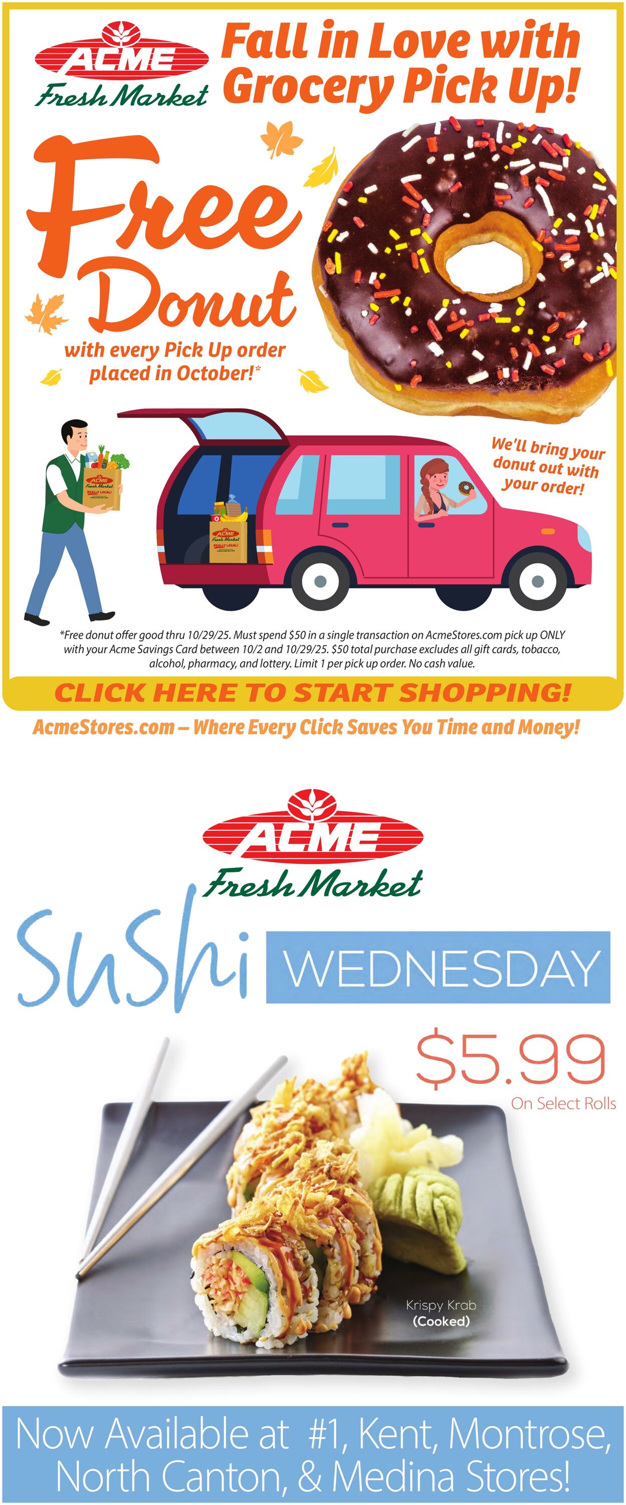 Weekly ad ACME Fresh Market 10/16/2025 - 10/22/2025