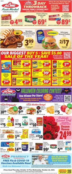 Weekly ad ACME Fresh Market 10/16/2025 - 10/22/2025
