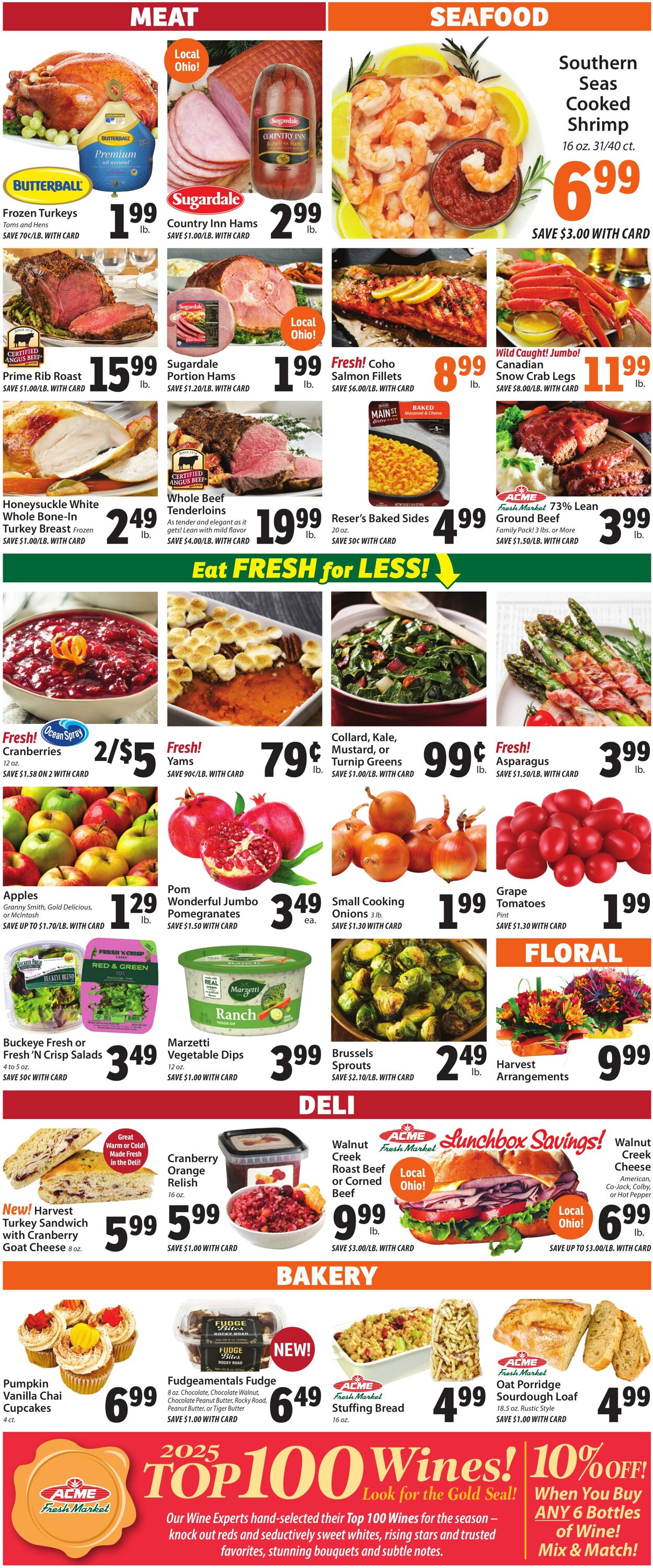 Weekly ad ACME Fresh Market 11/20/2025 - 11/26/2025