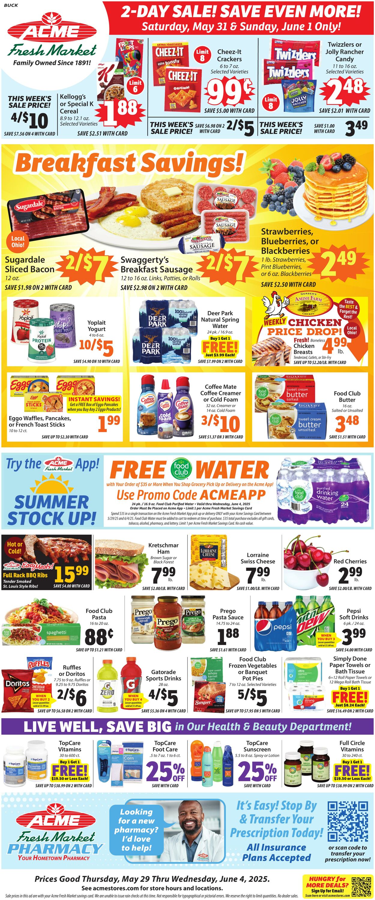 Weekly ad ACME Fresh Market 05/29/2025 - 06/04/2025