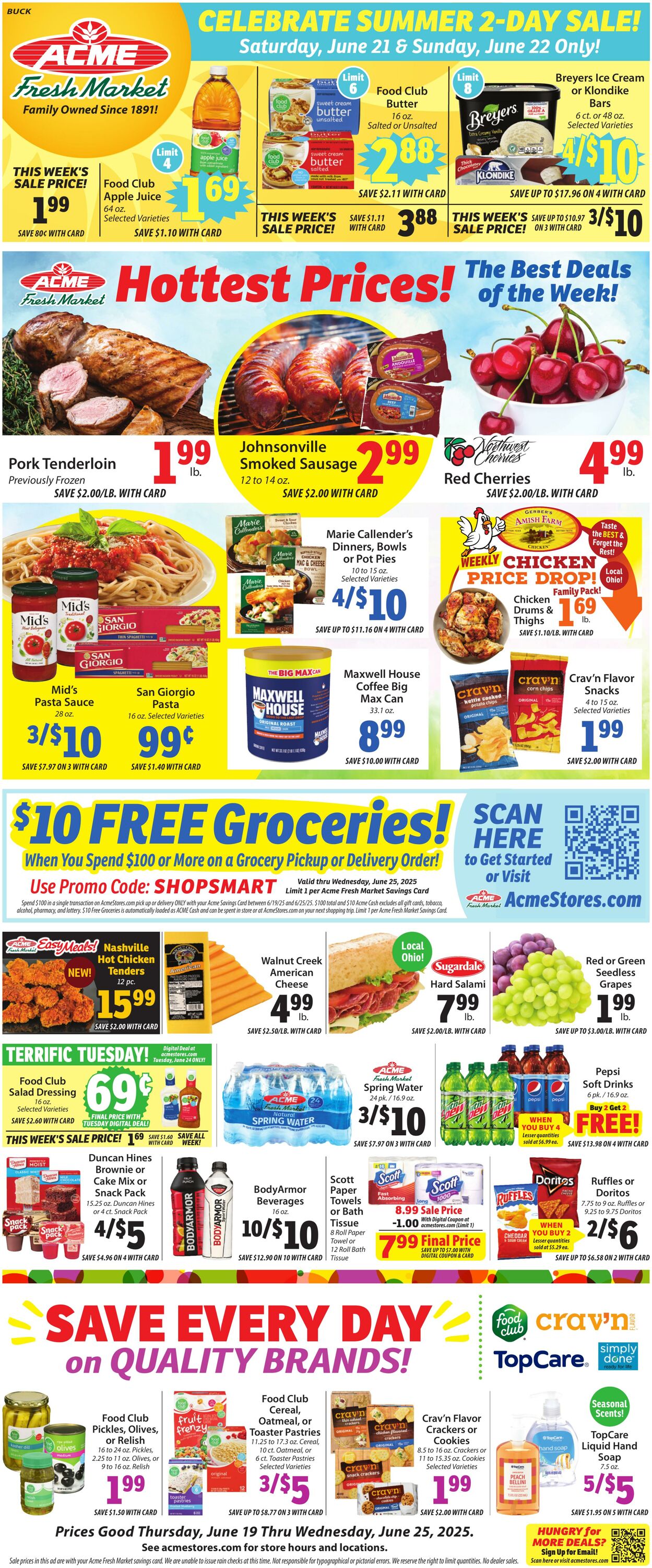Weekly ad ACME Fresh Market 06/19/2025 - 06/25/2025