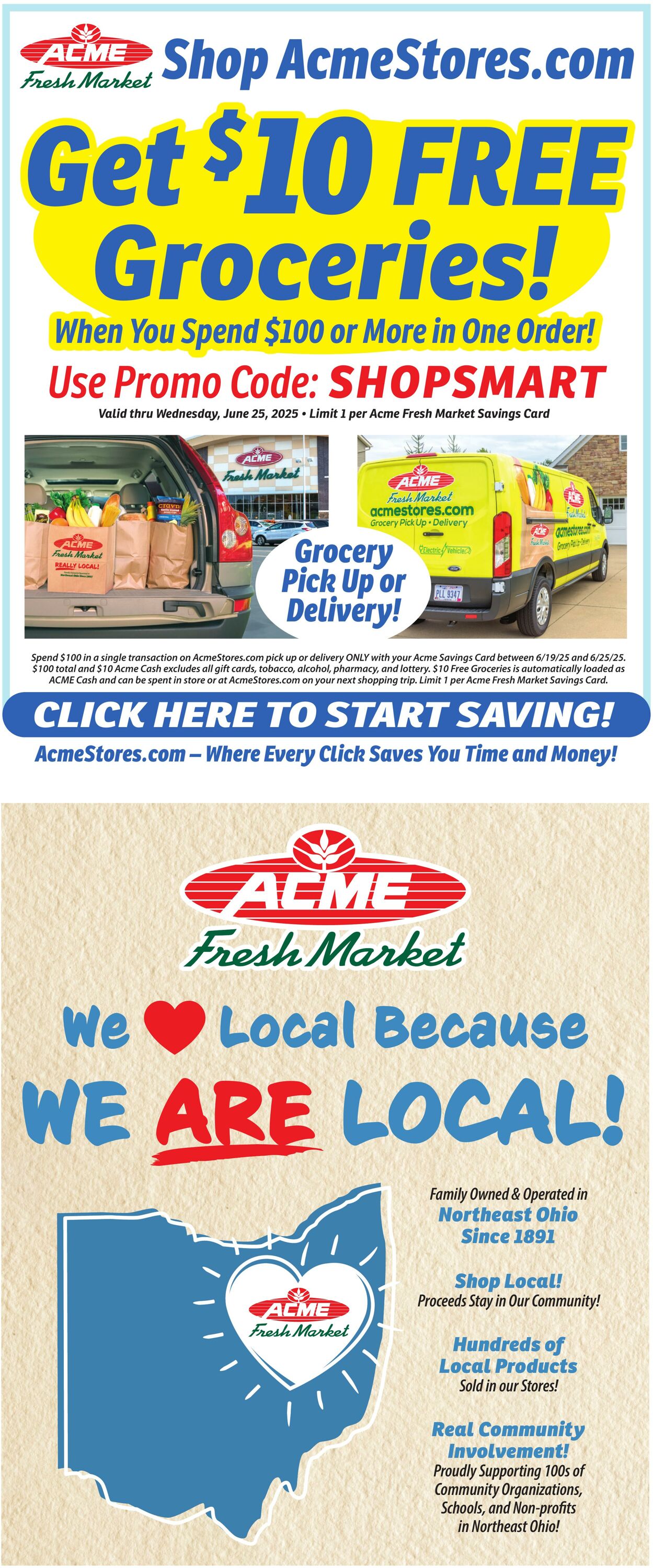 Weekly ad ACME Fresh Market 06/19/2025 - 06/25/2025
